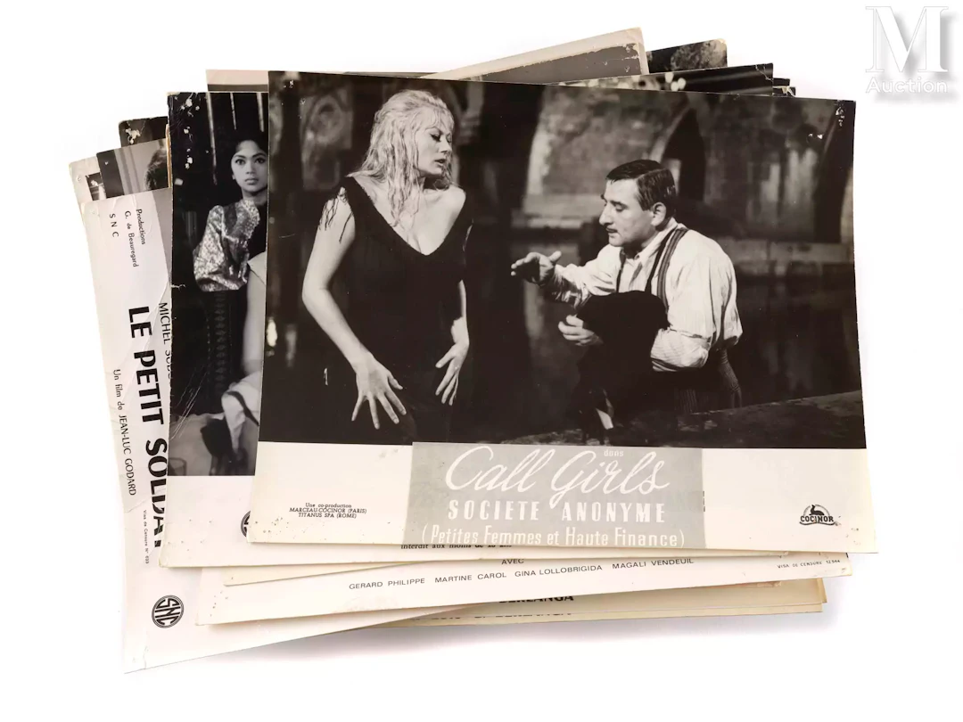 Films français 1950-1960 40 photographies 24 x 30 cm