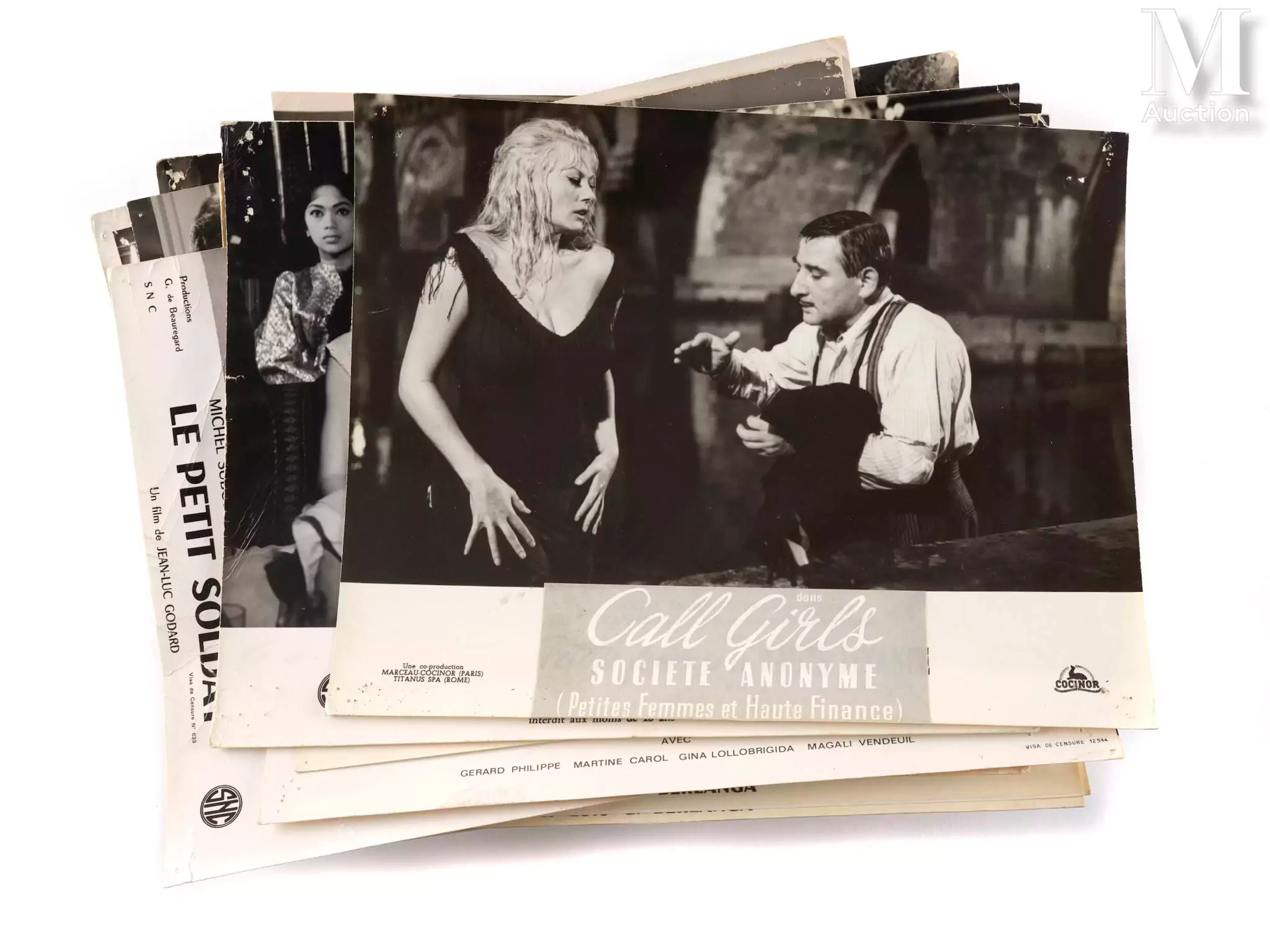 Films français 1950-1960 40 photographies 24 x 30 cm