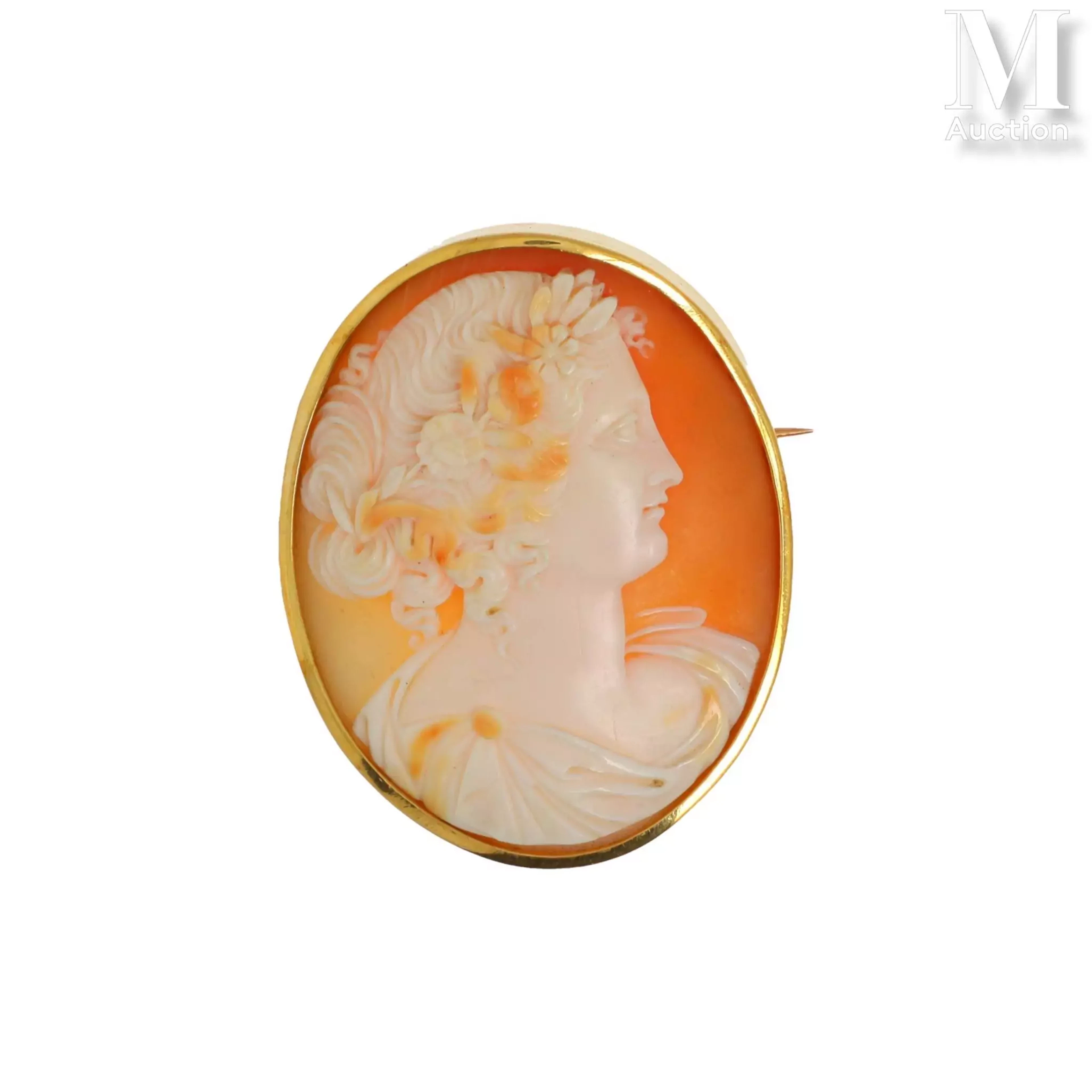 Broche camée