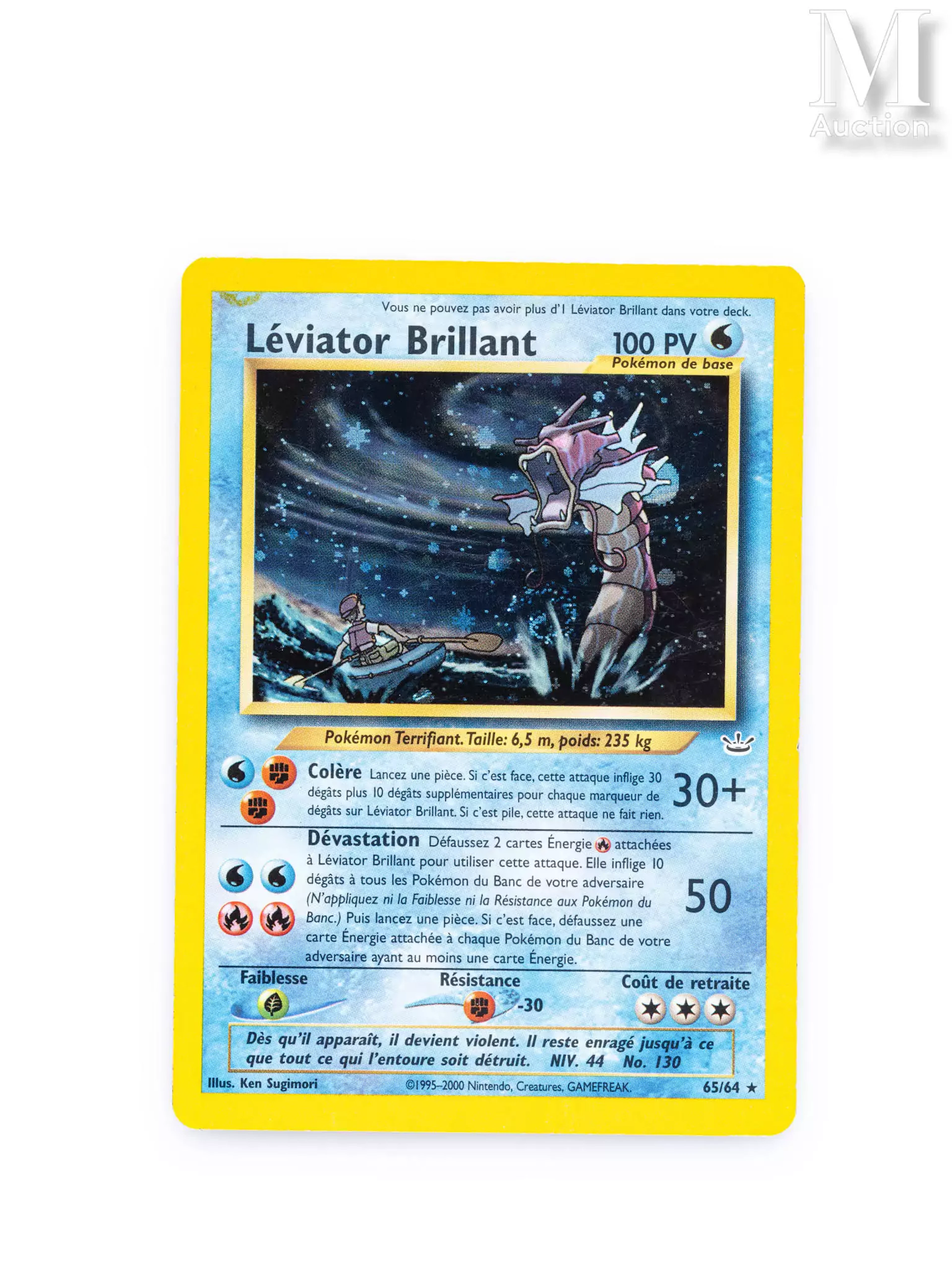 POKEMON Léviator Brillant - Neo Revelation - 65/64