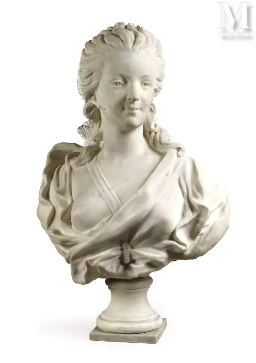 BUSTE EN MARBRE
