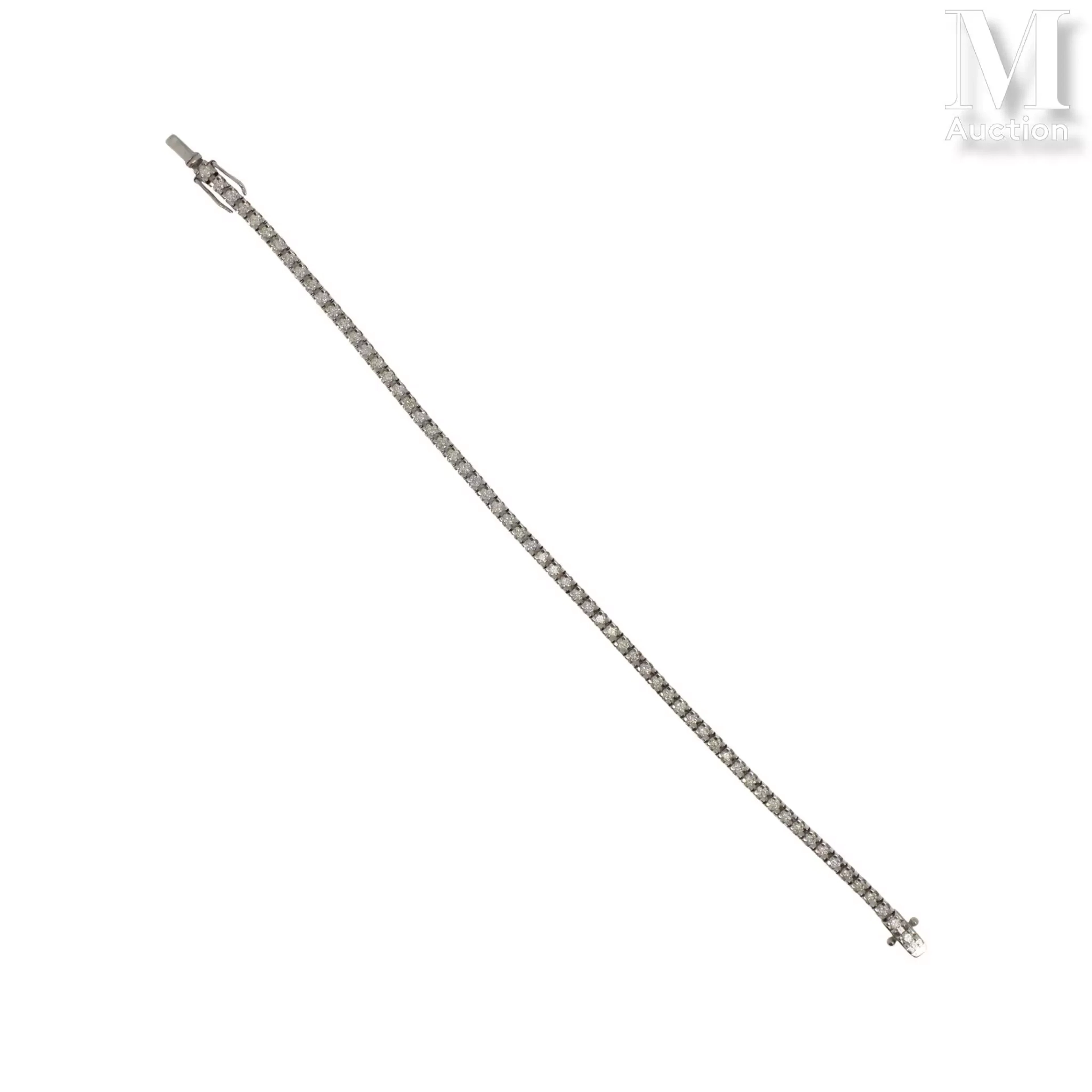 Bracelet tennis diamants