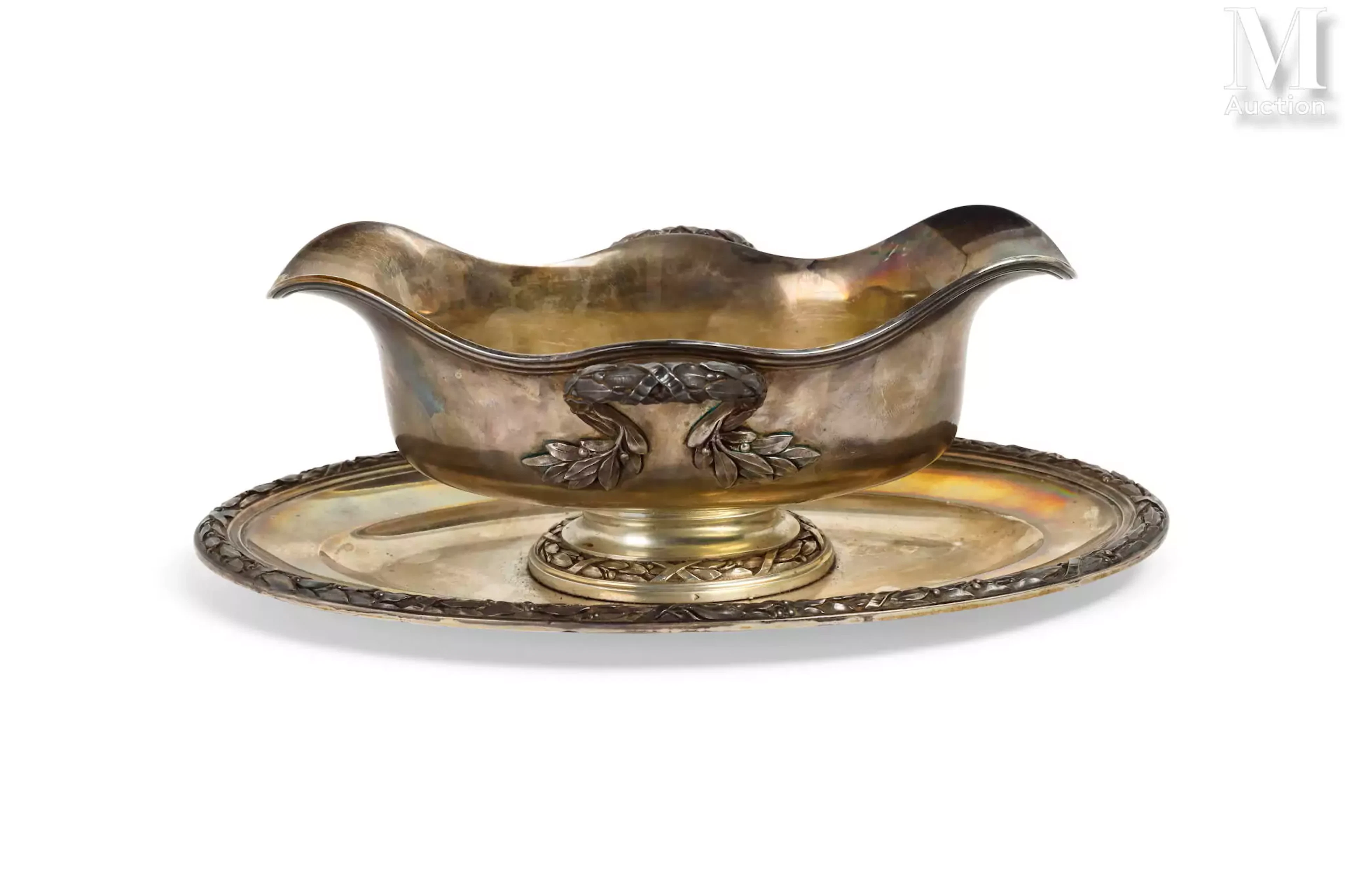 Saucière en argent