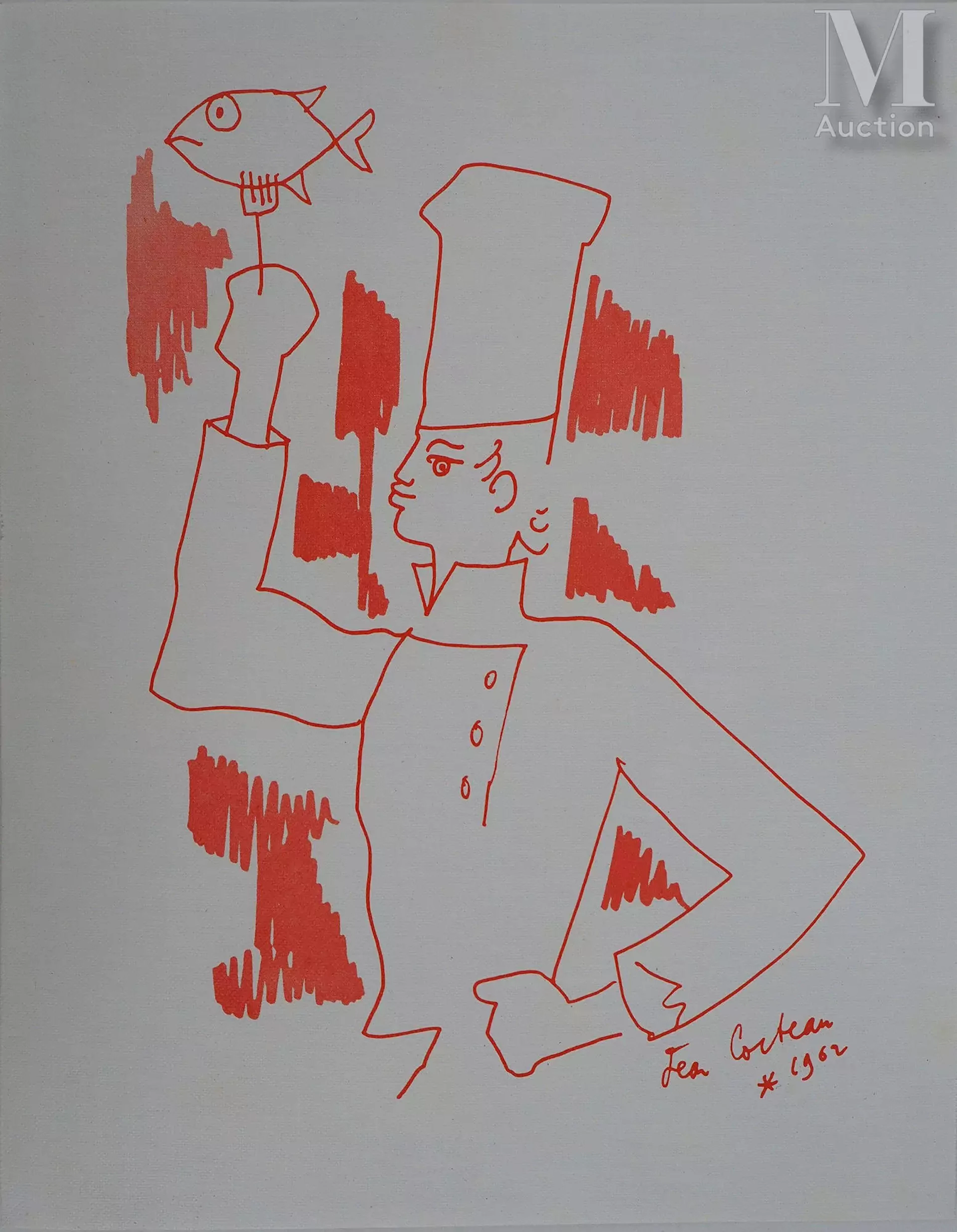 COCTEAU Jean Le chef cuisinier, 1964