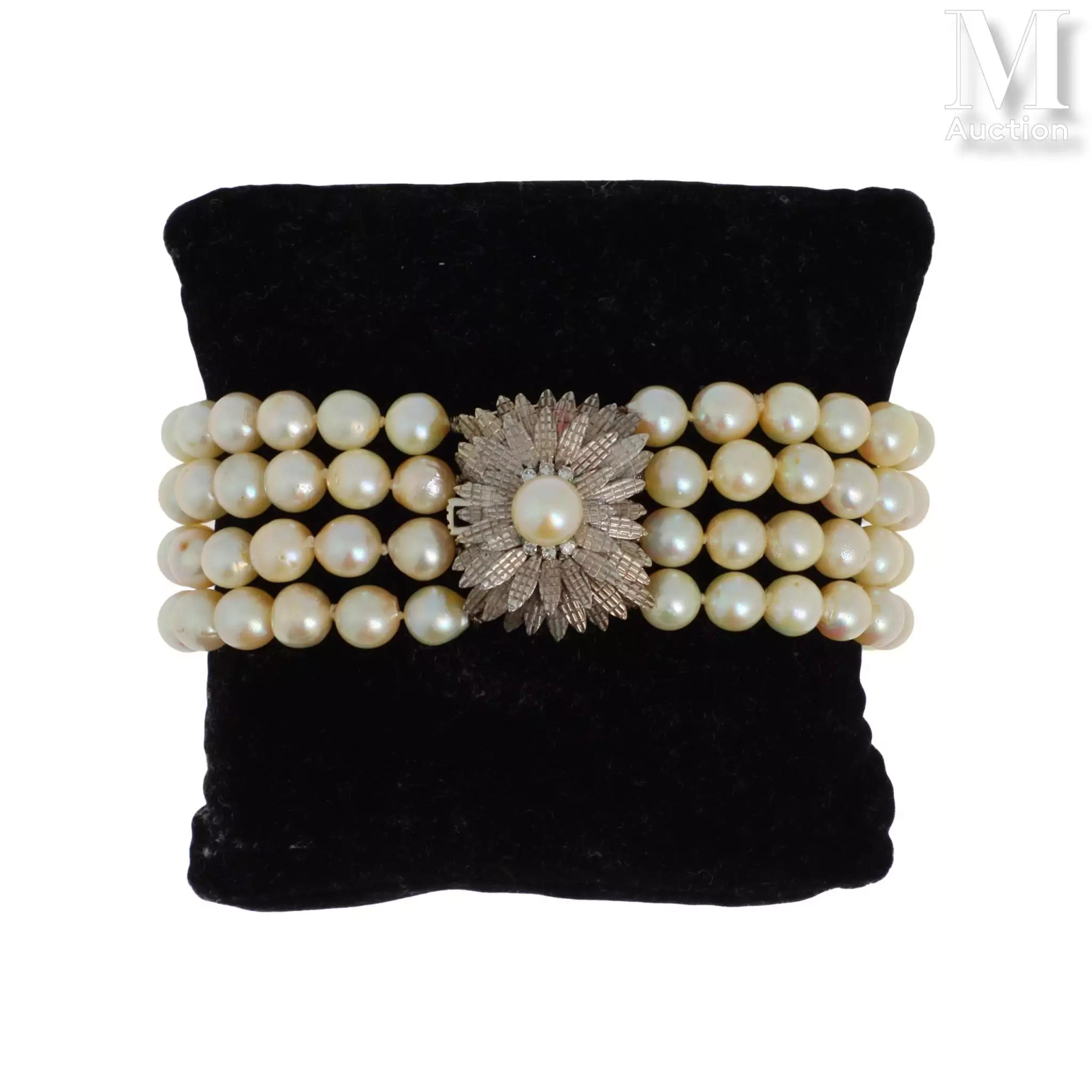 Bracelet perles de culture