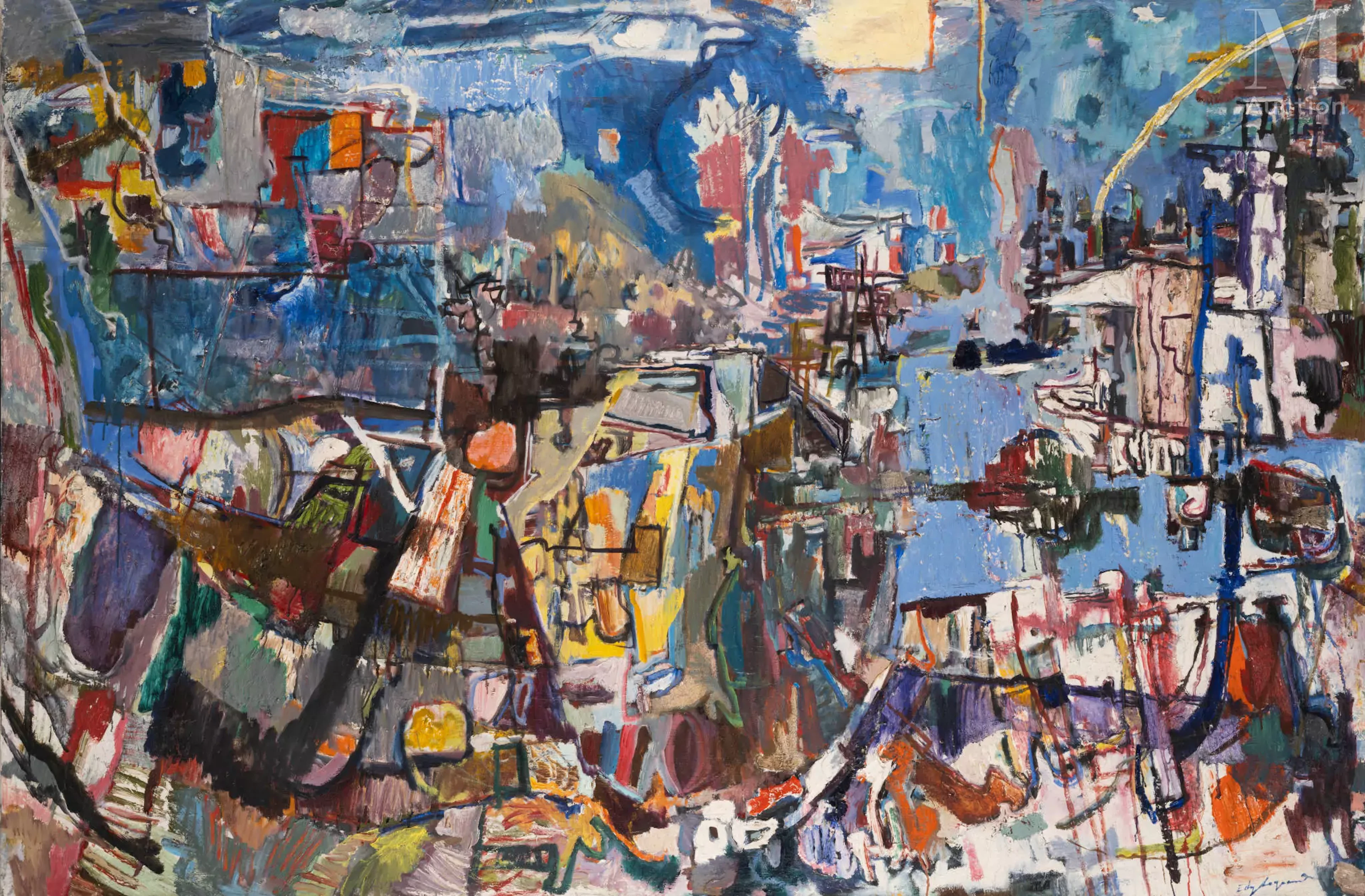 Edy LEGRAND (Bordeaux 1892 - Bonnieux 1970) Composition