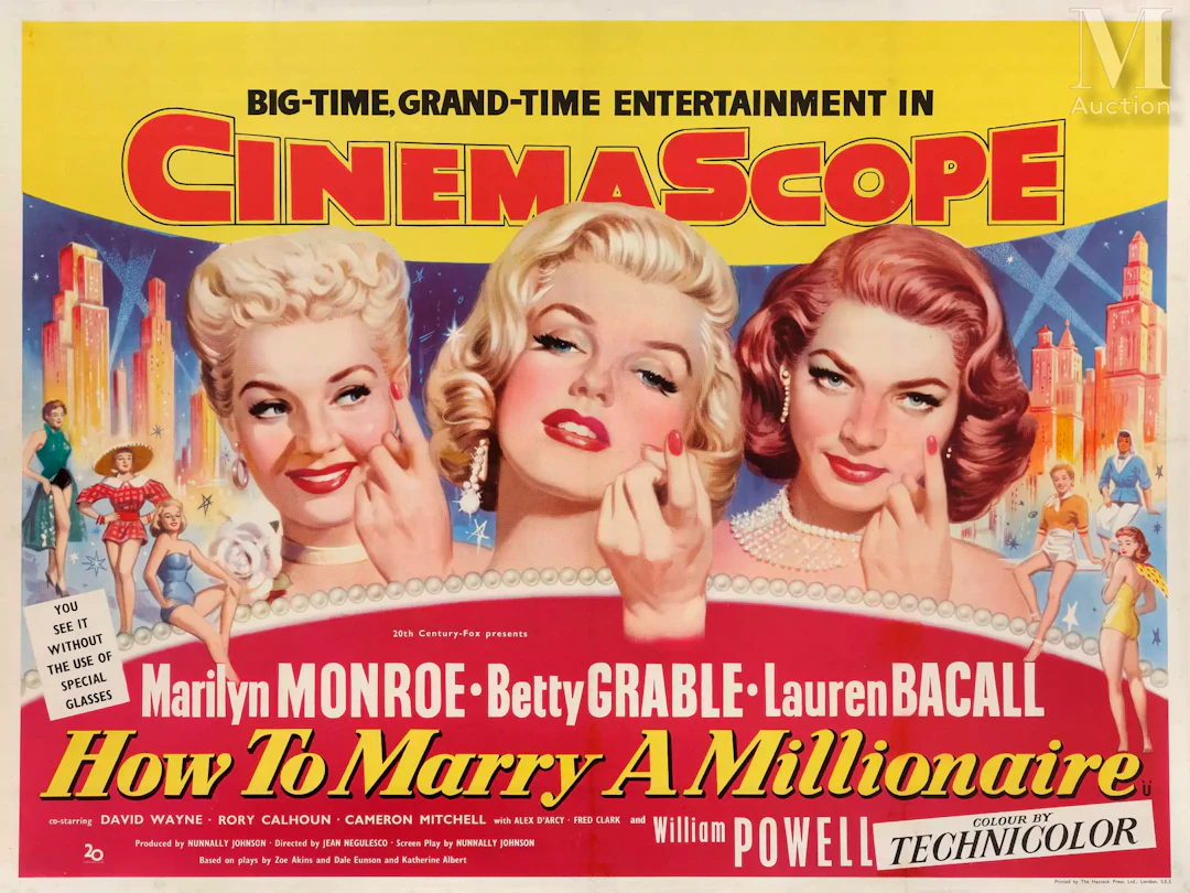 COMMENT ÉPOUSER UN MILLIONNAIRE (How to Marry a Millionaire)