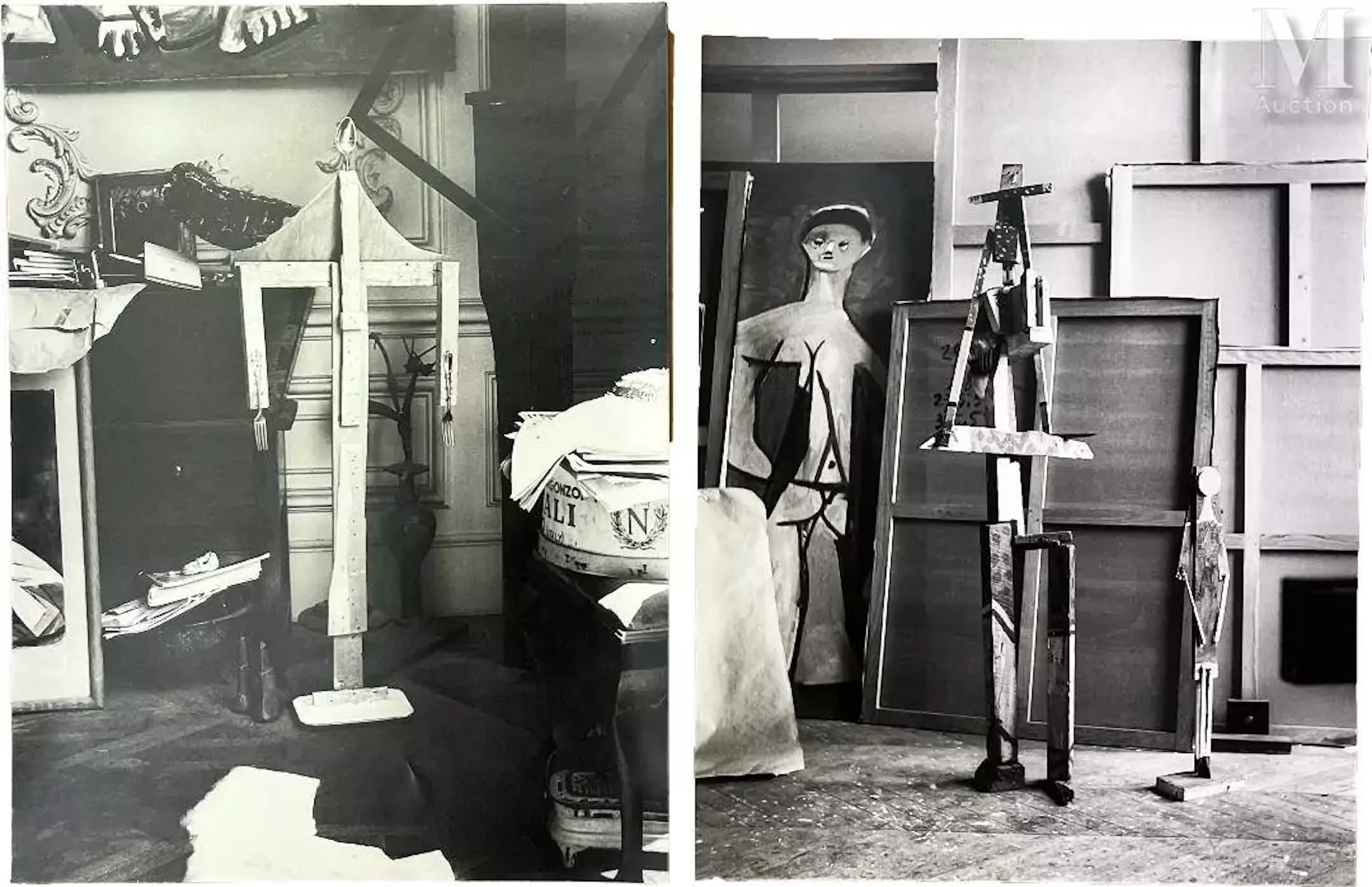 André VILLERS (1930-2016) Atelier de Picasso