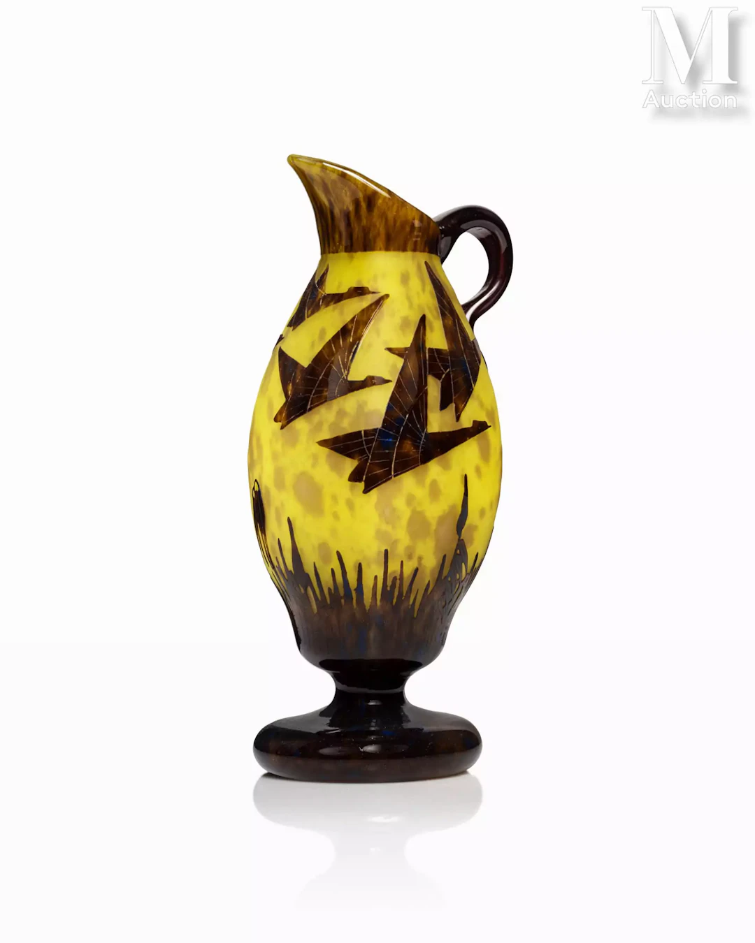 CHARDER (Charles SCHNEIDER 1881 - 1953) et LE VERRE FRANCAIS "Albrans"