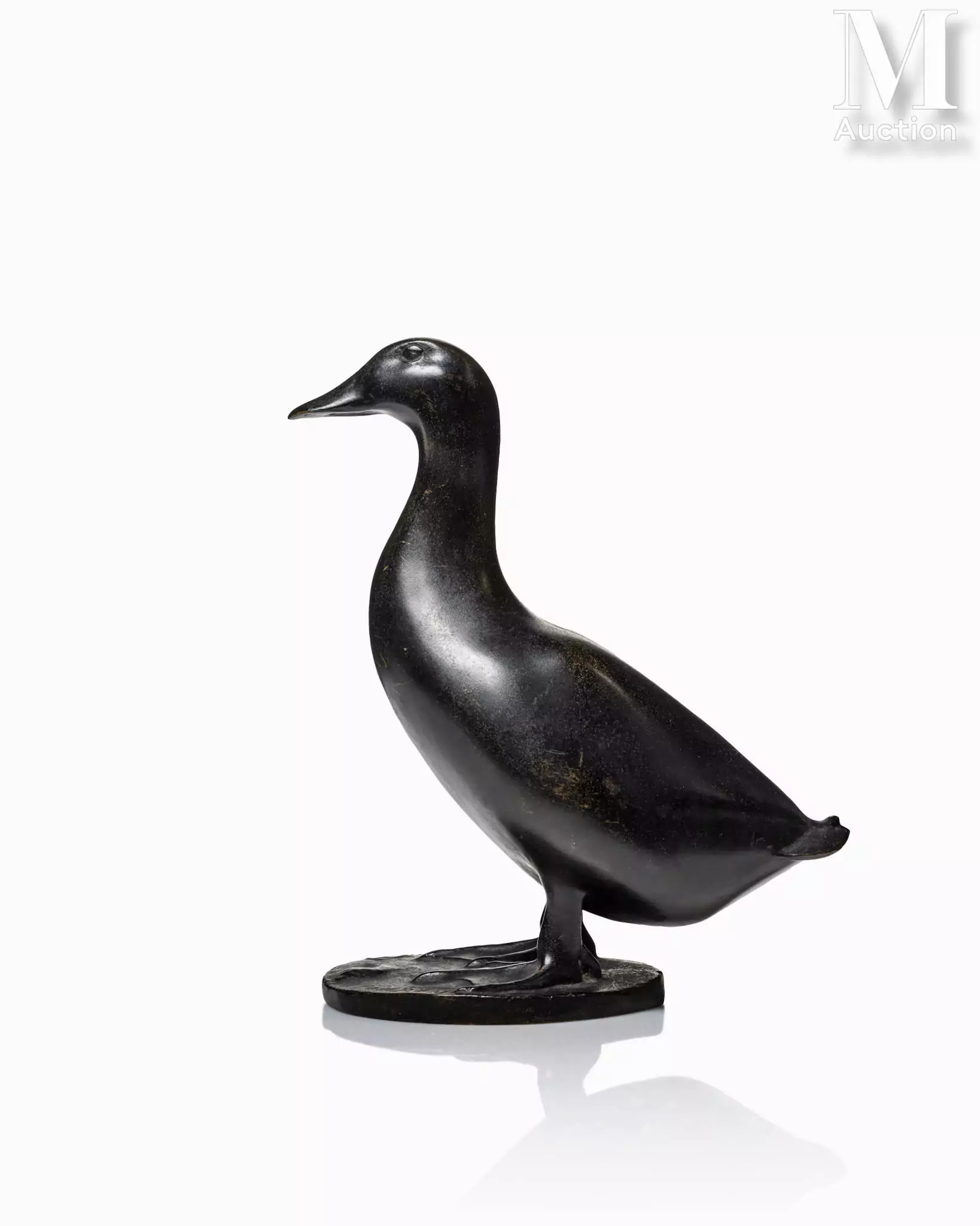 François POMPON (1855 - 1933) "Canard pattu" ou "Canard à patte", état B