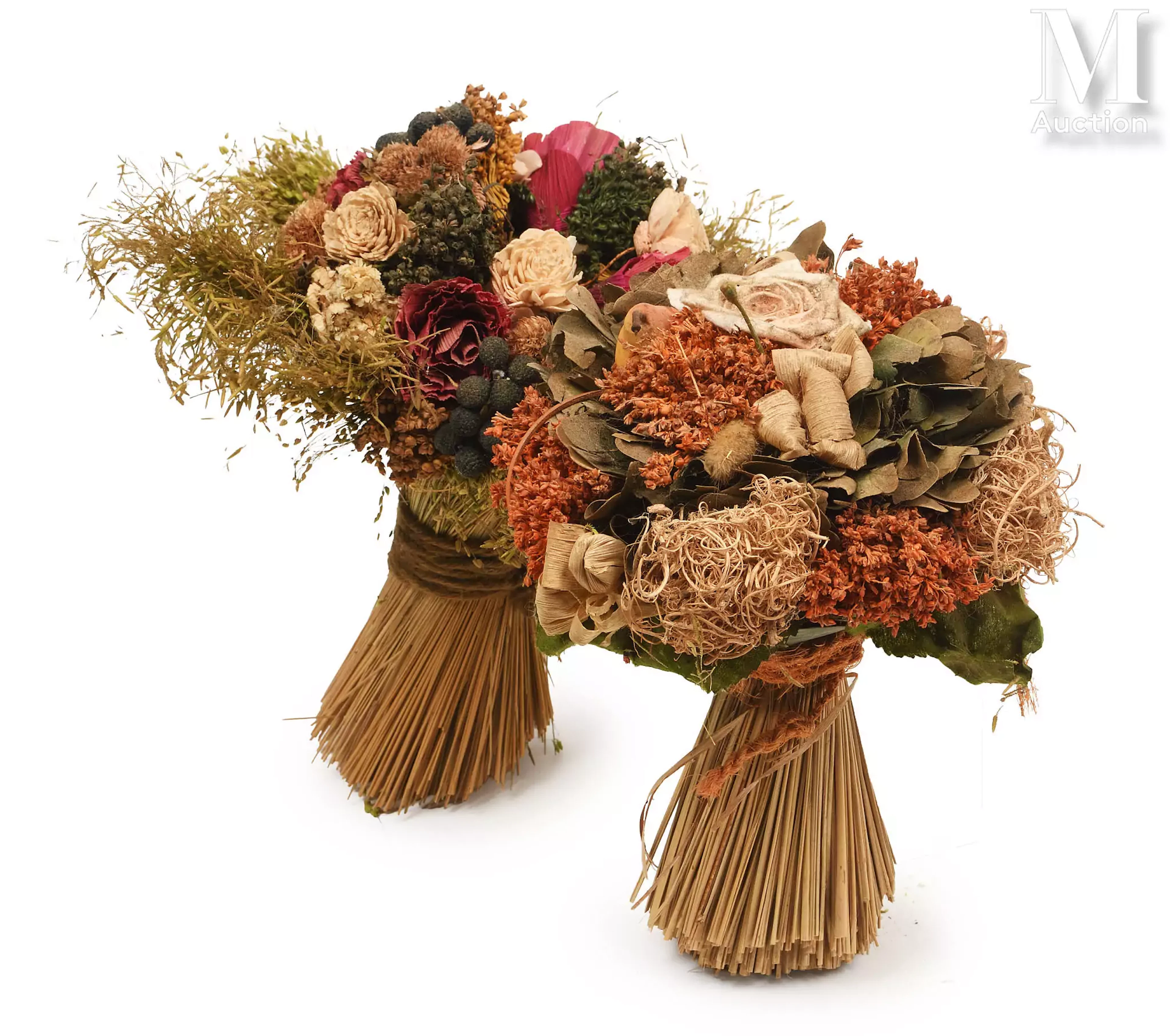 Deux bouquets de mariée