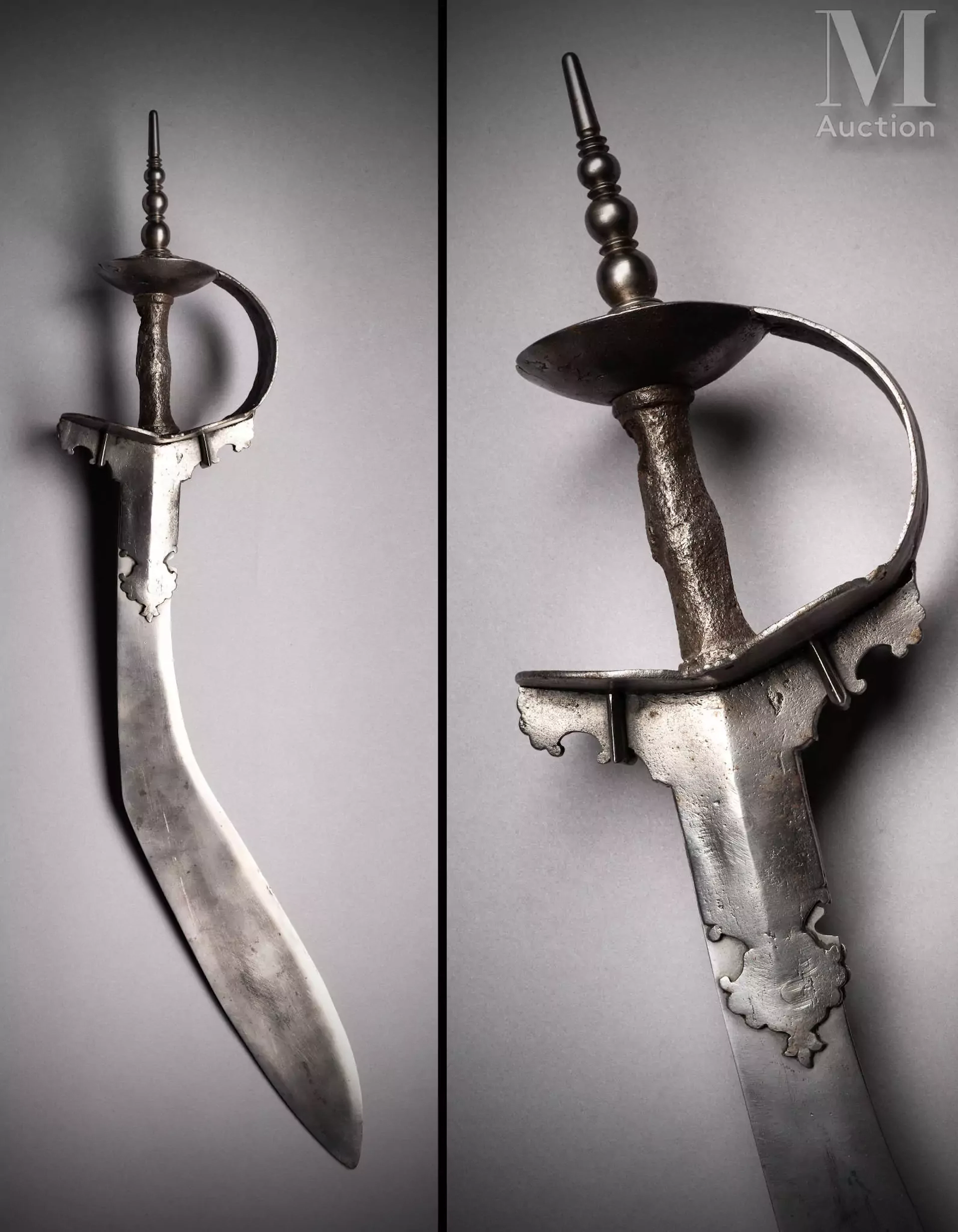 Khanda (ou Tegha) rajput Inde du Nord, probablement Rajasthan ou Deccan