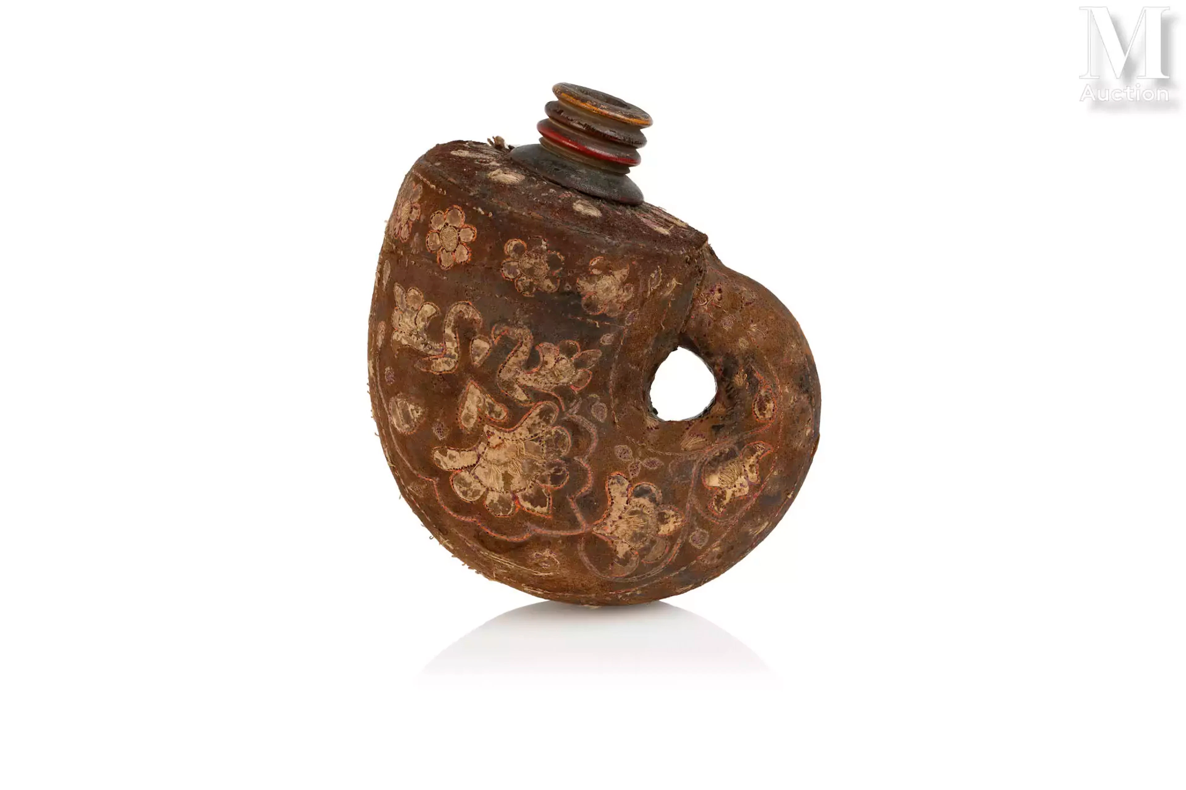 Poire à poudre indienne Vers 1800