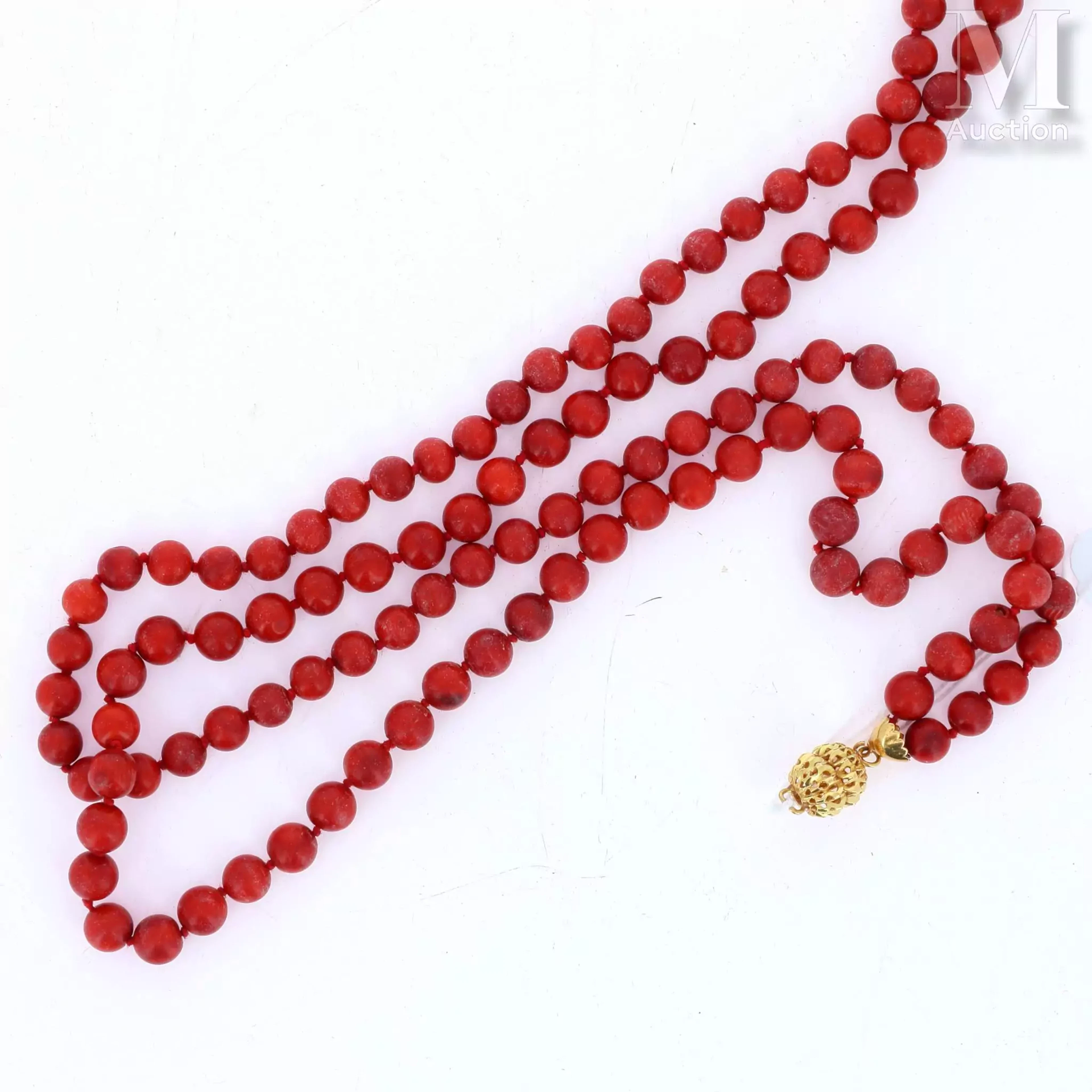[CORRECTION AU CATALOGUE] - Collier corail