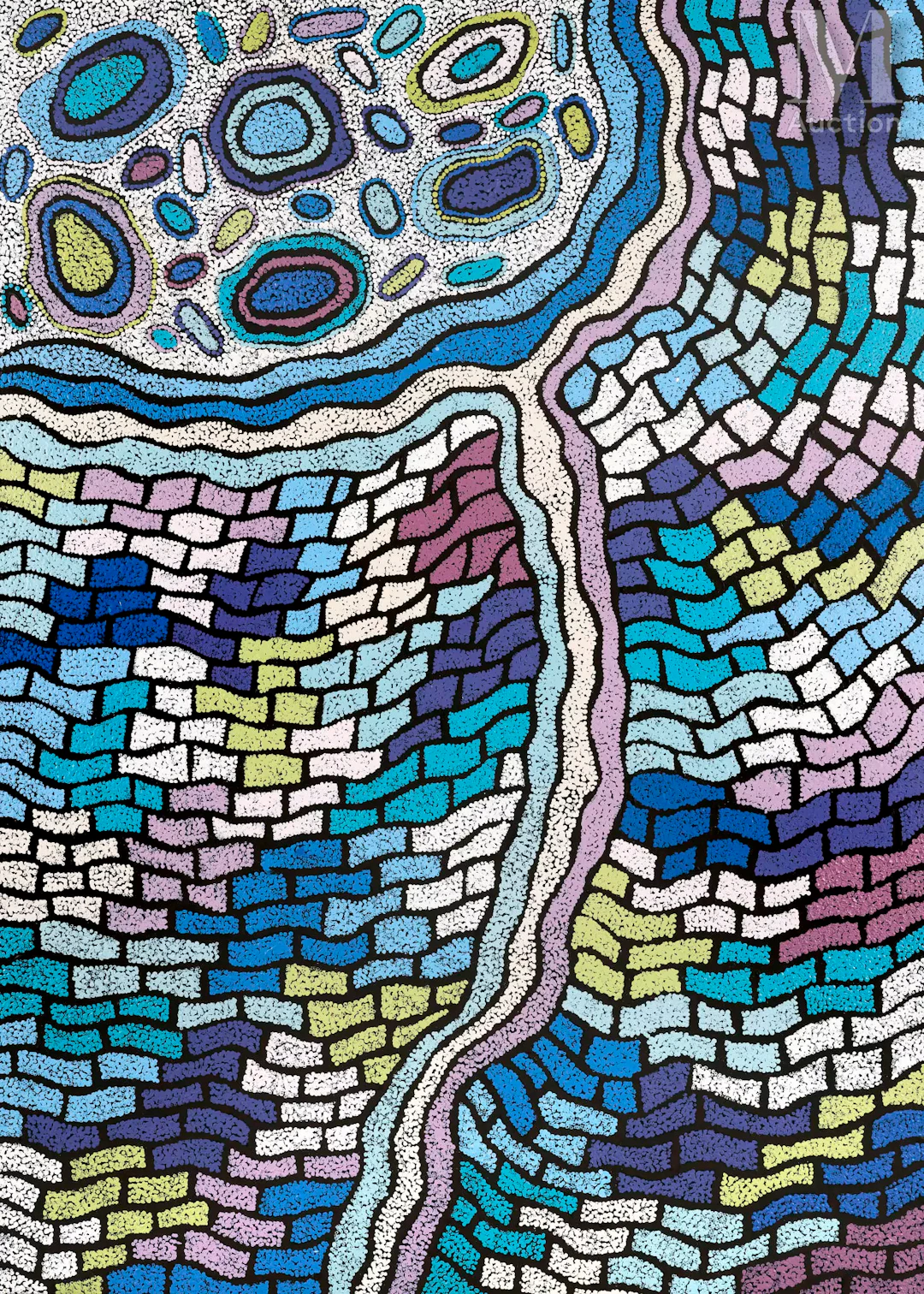 Nellie Marks Nakamarra (1976 - ) Travelling Women, 2022
