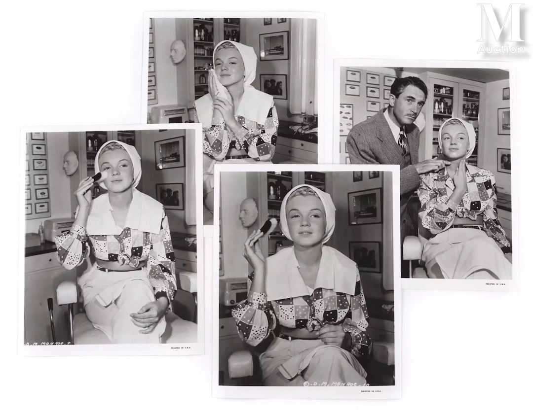 Marilyn MONROE Séance de maquillage