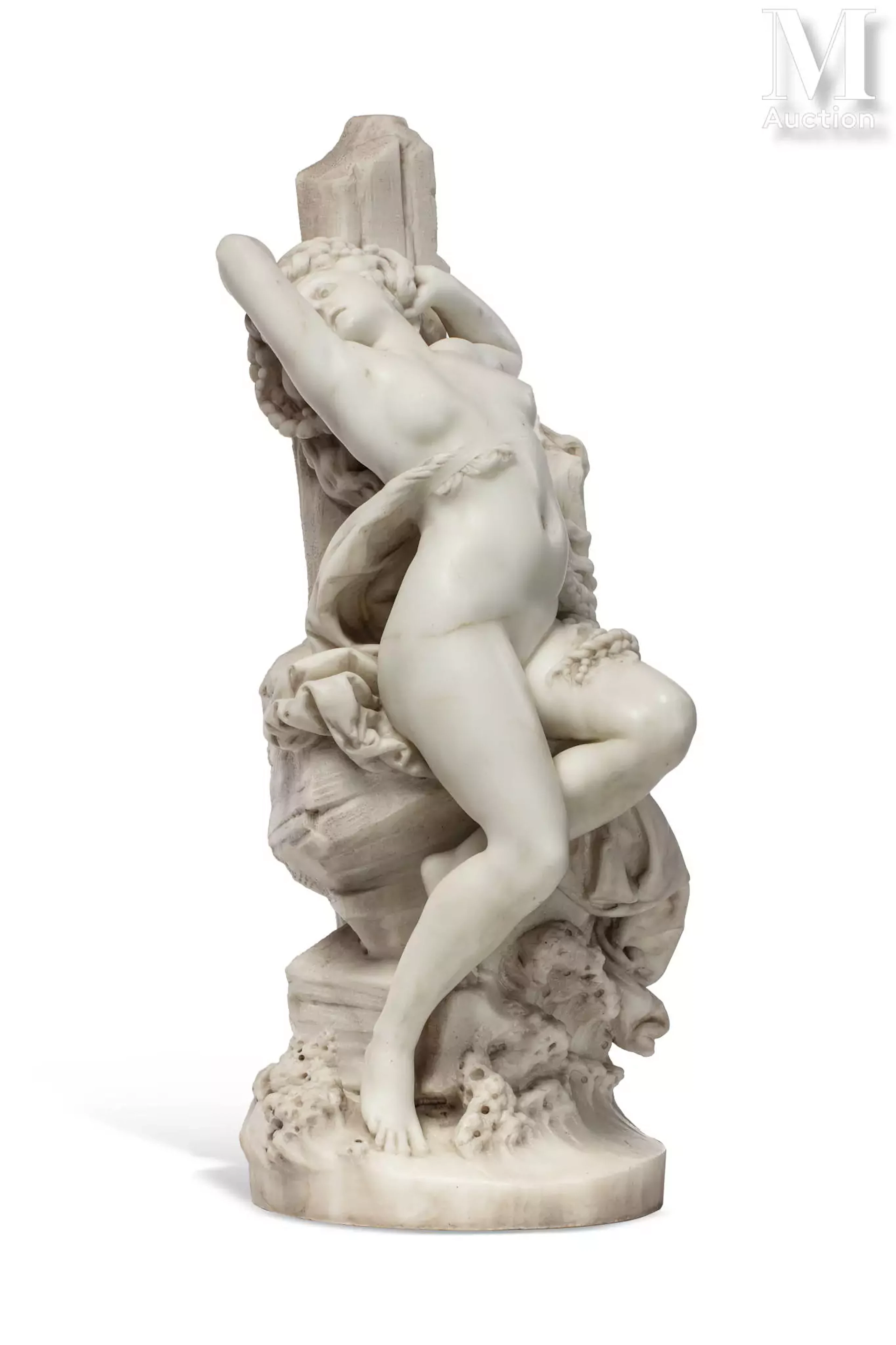 Albert Ernest CARRIER-BELLEUSE (1824-1887) Angélique enchaînée