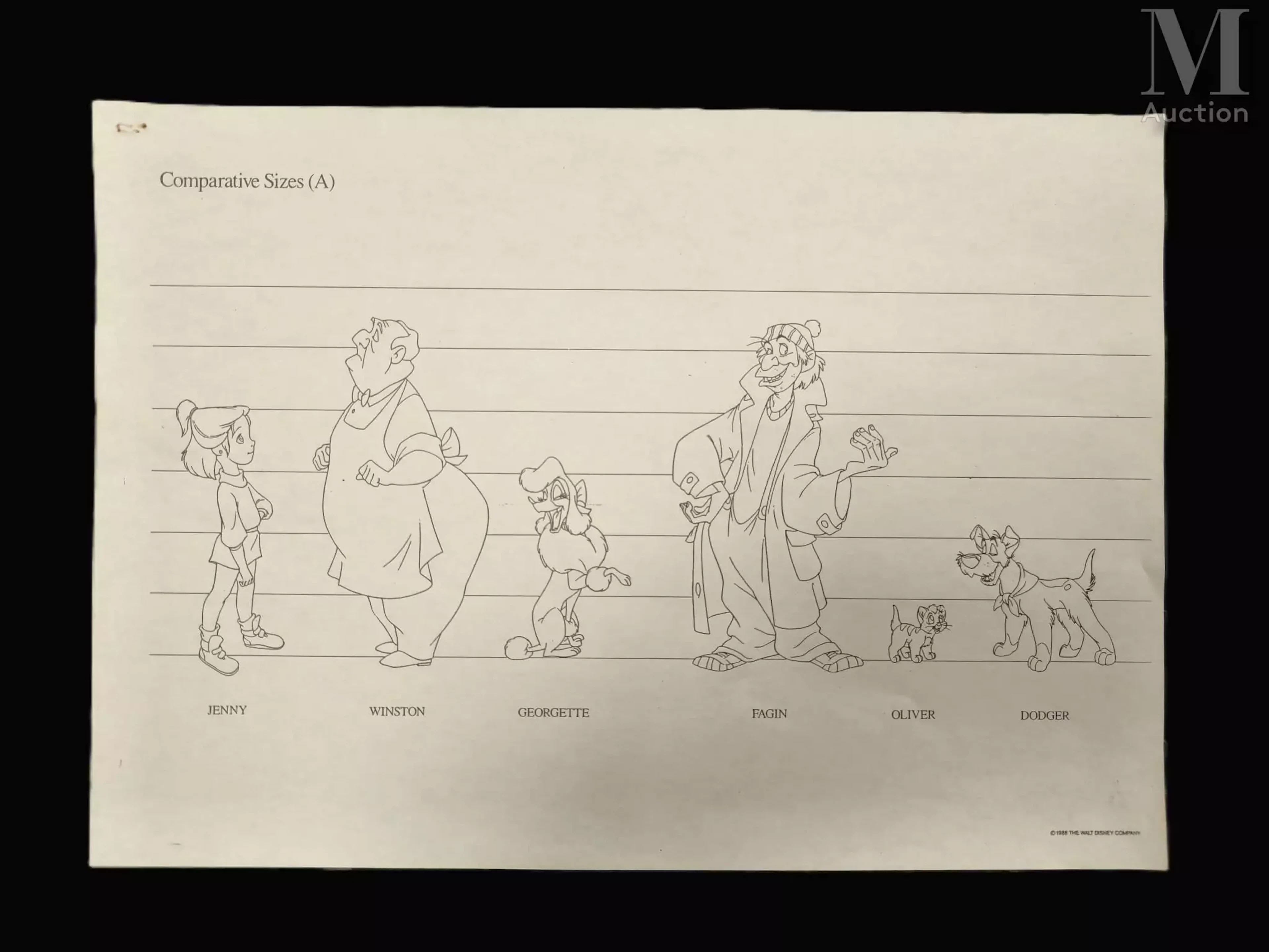 STUDIOS DISNEY Model Sheet