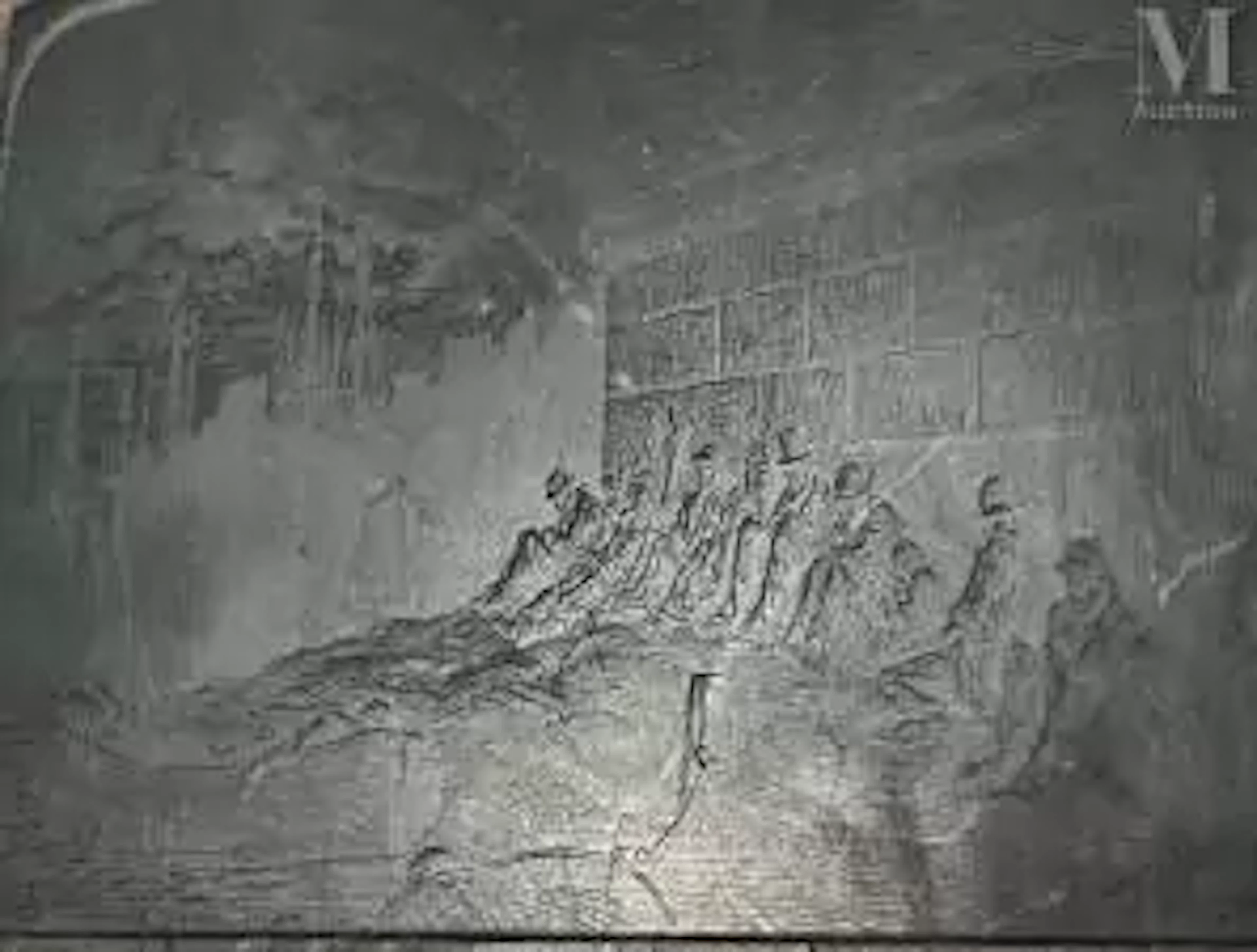 Gustave DORÉ (1832-1883), d'après Matrice de gravure en métal pour