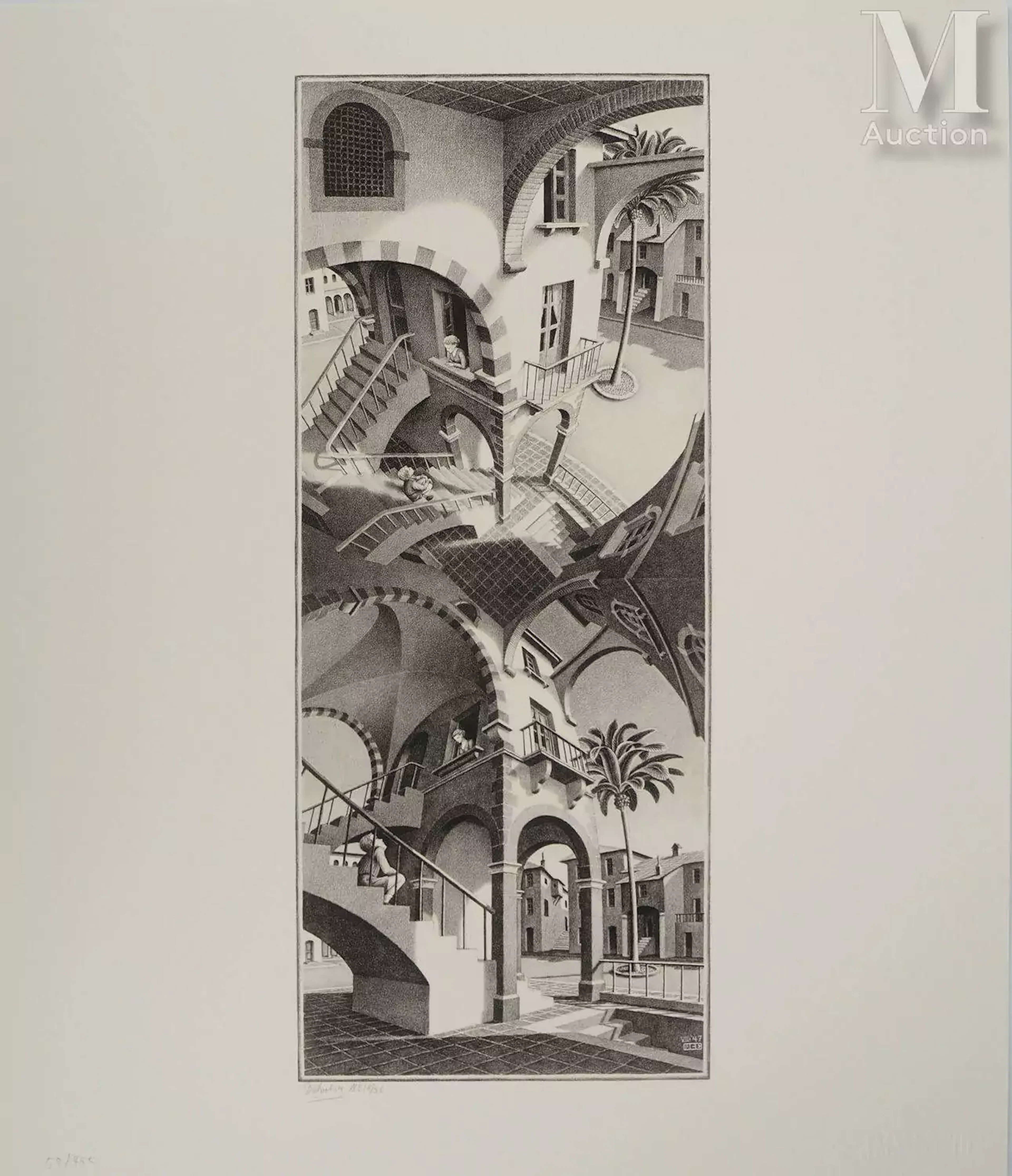 ESCHER Maurits Cornelis L'illusion, 2008