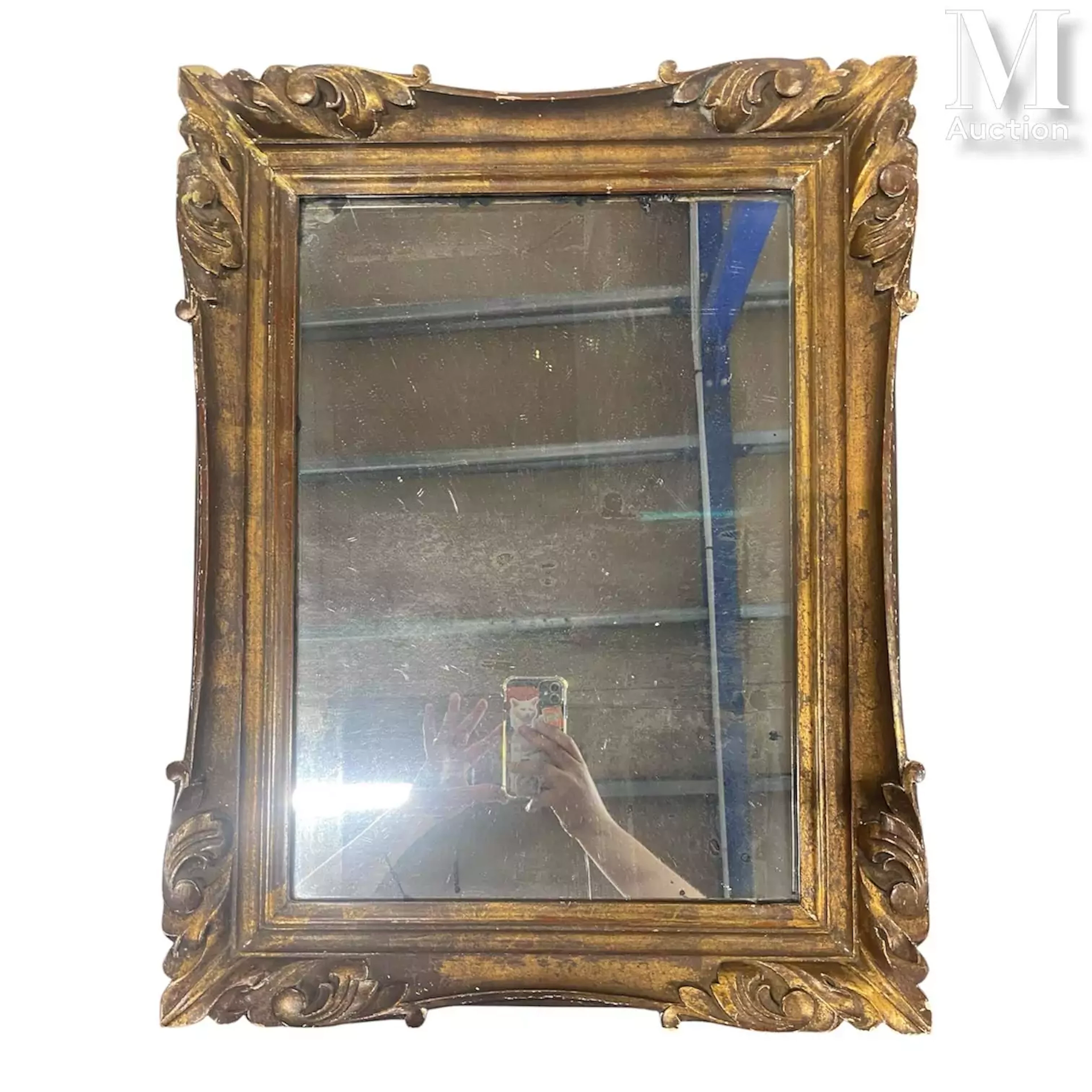 Miroir moderne de style Louis XV