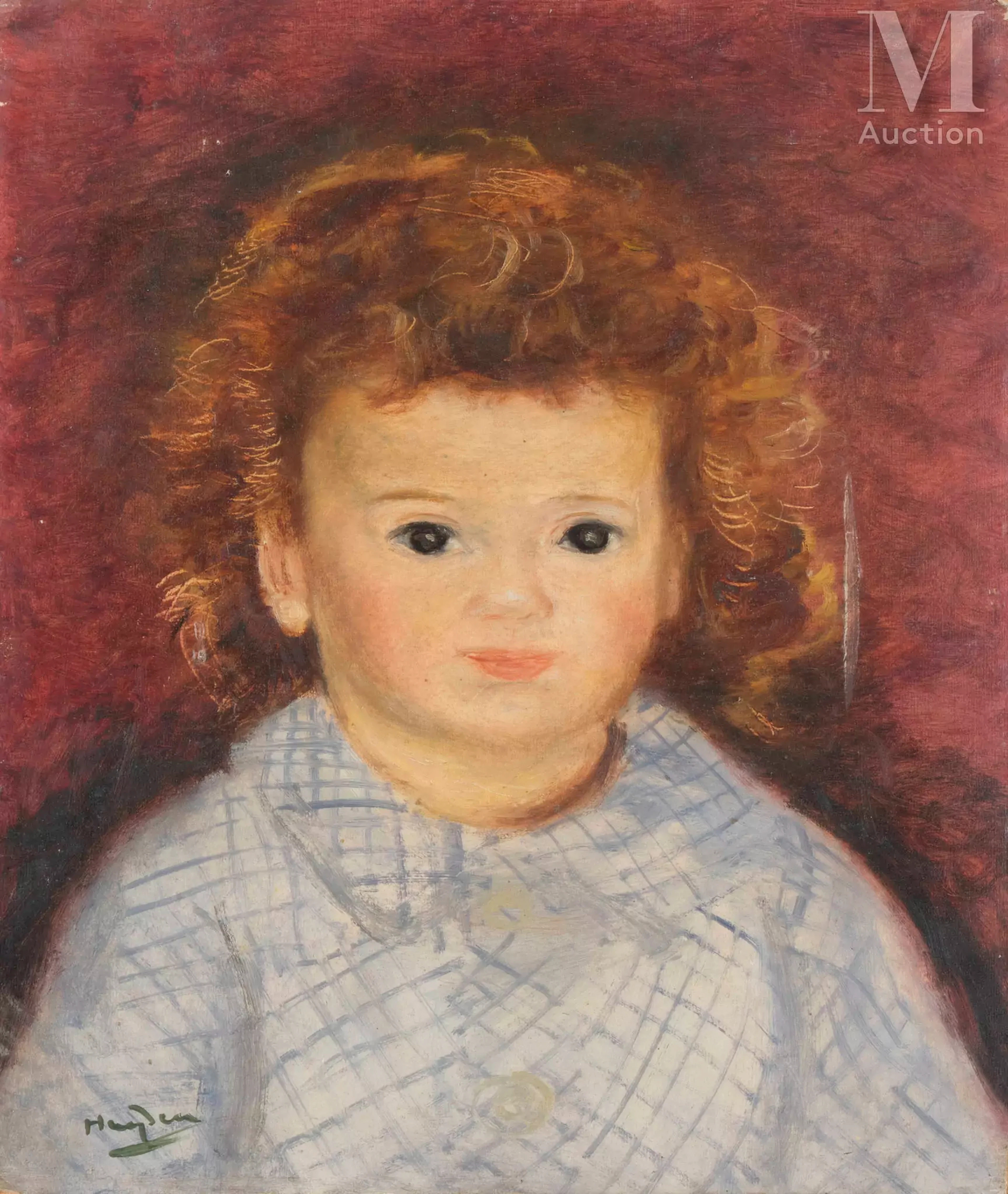 Henri HAYDEN (Varsovie 1883 - Paris 1970) Portrait de jeune fille
