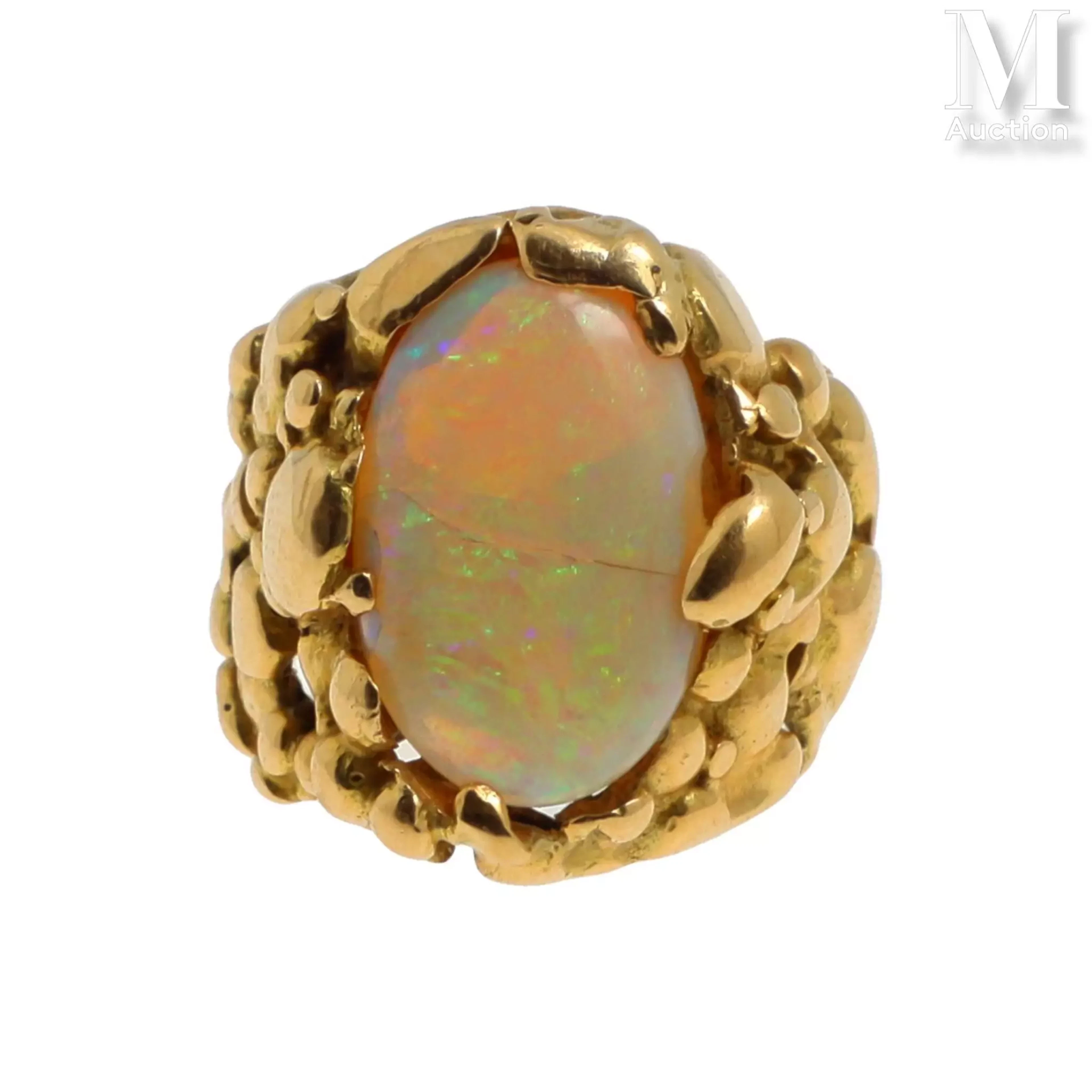Bague opale