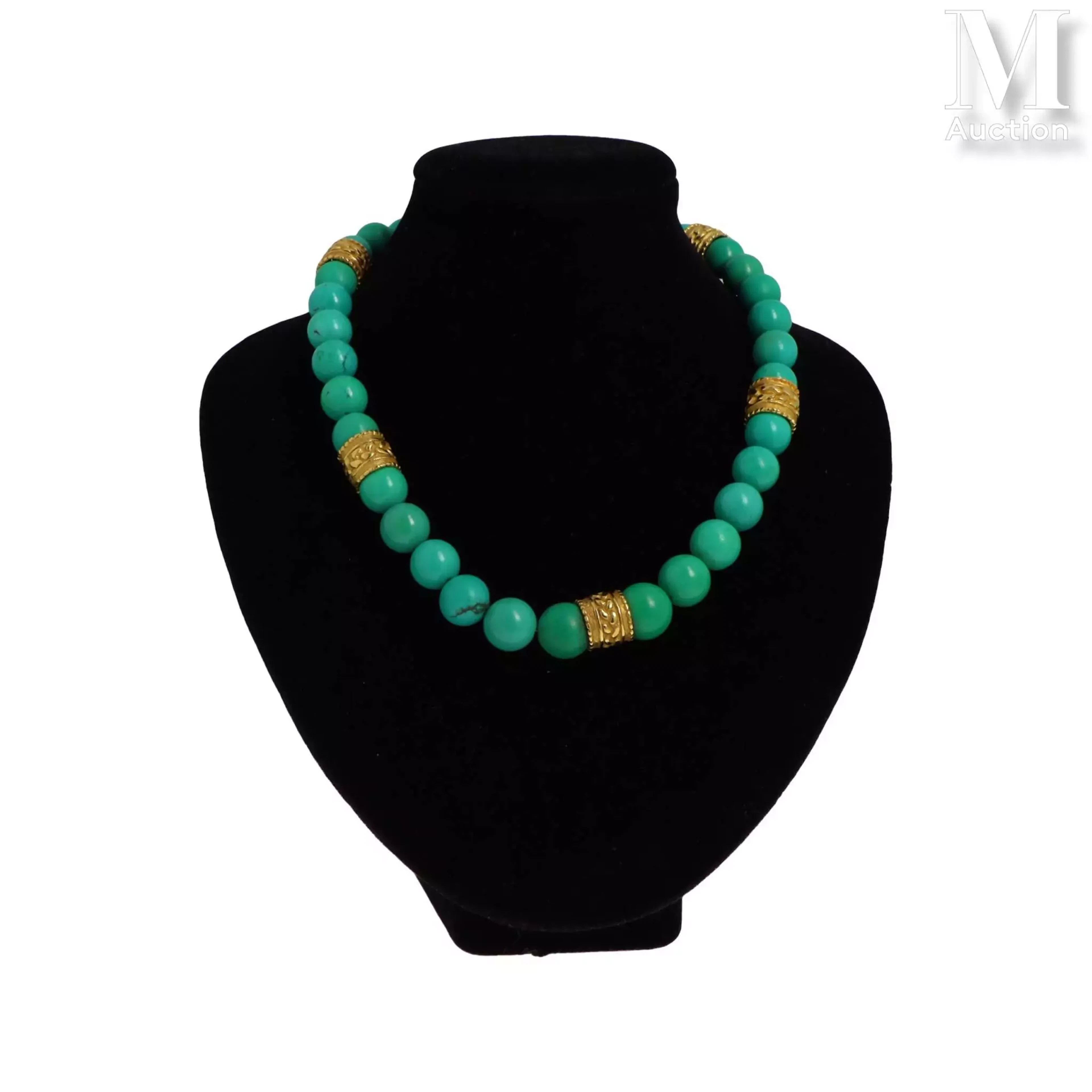 Collier turquoises