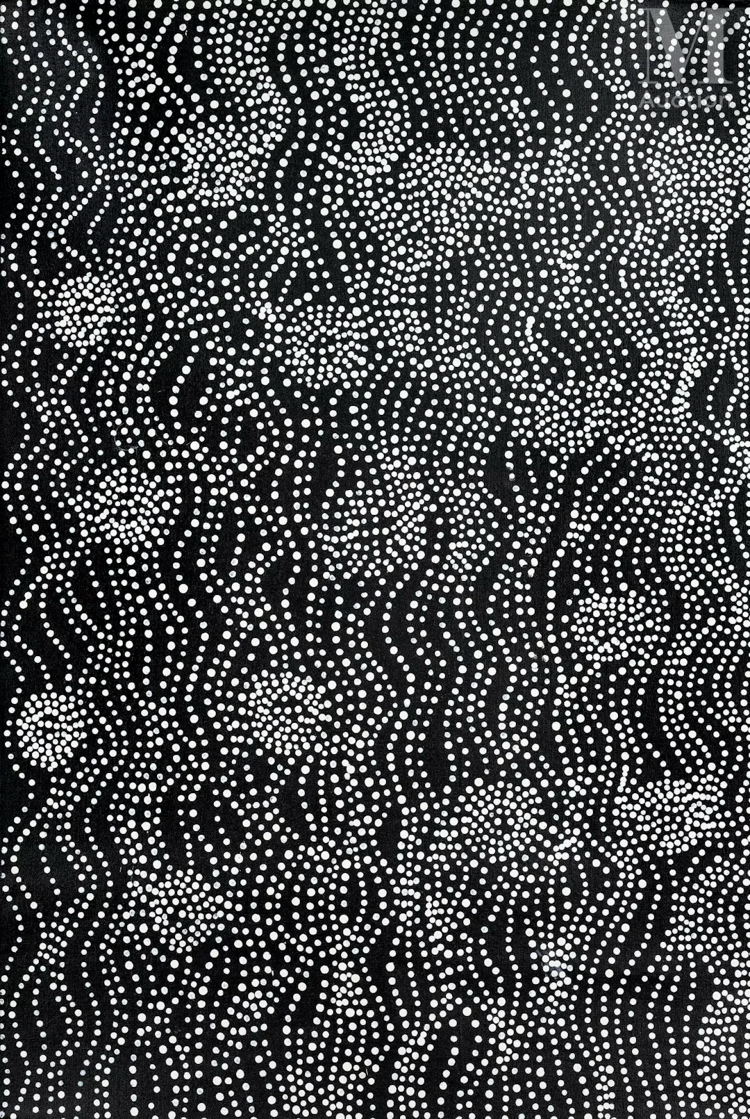 Julie Robinson Nangala (1973 - ) My Mother's Country, Mina Mina Jukurrpa
