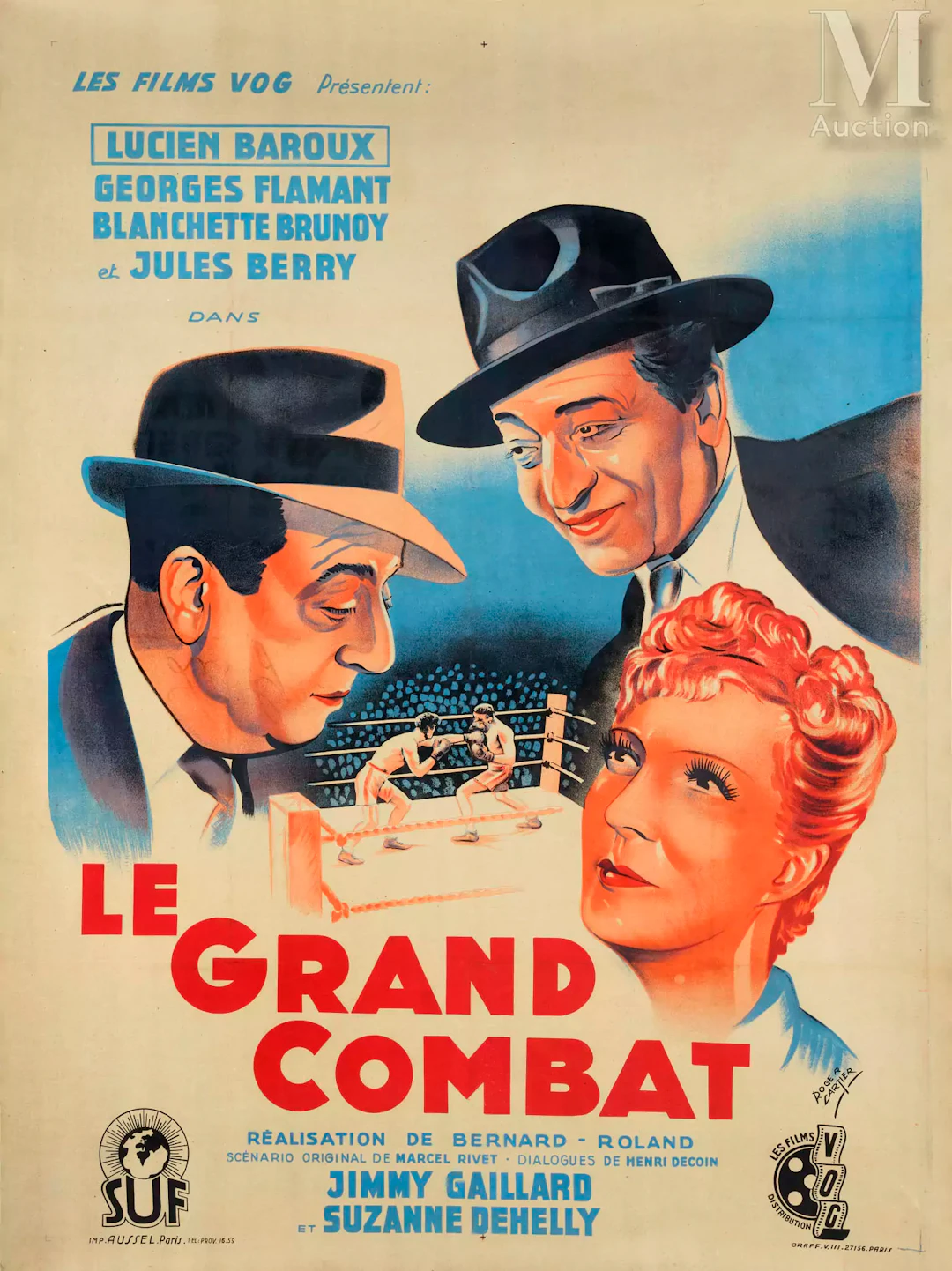 Jules BERRY Deux affiches