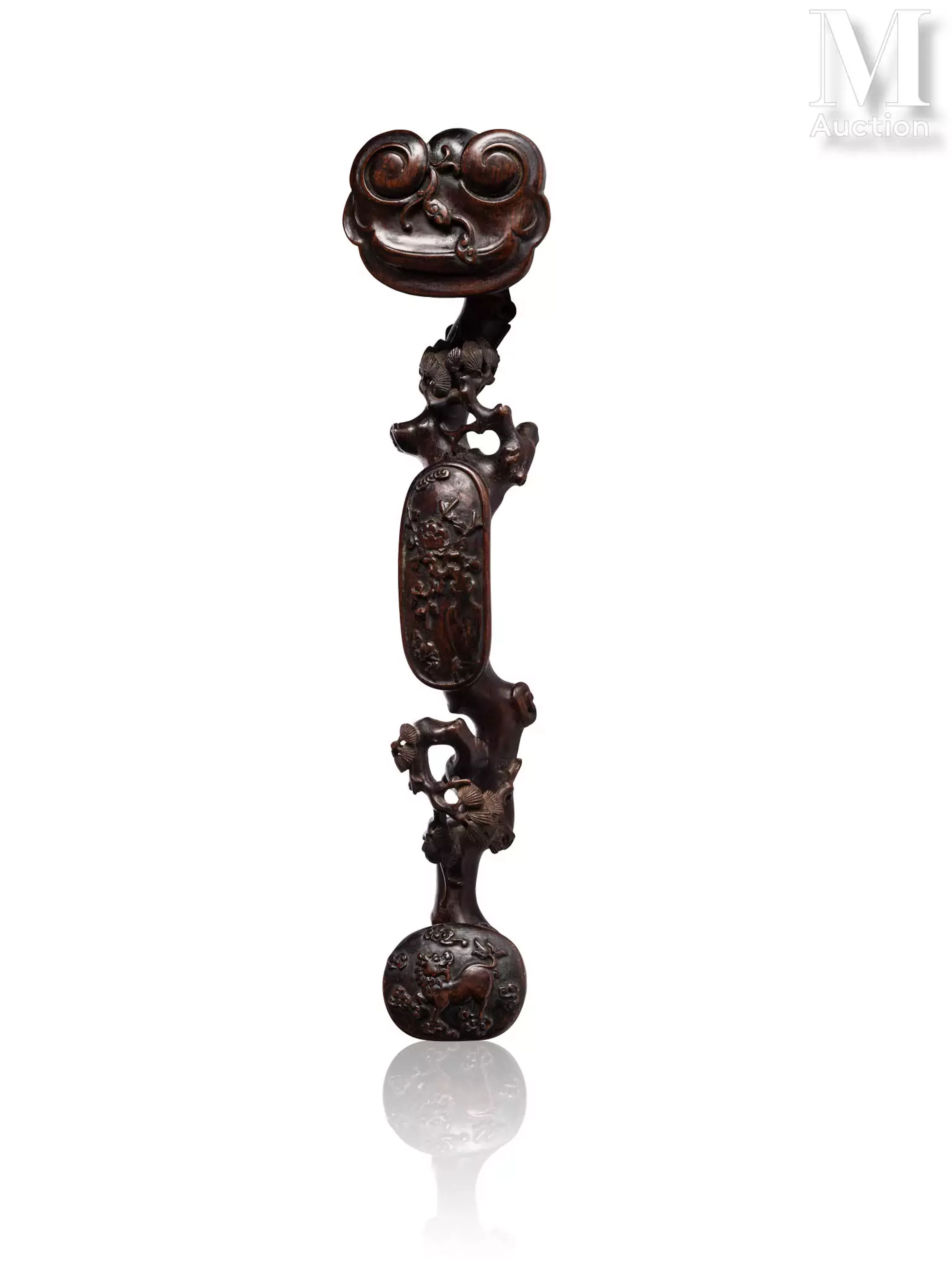 CHINE, XIXe siècle Sceptre ruyi