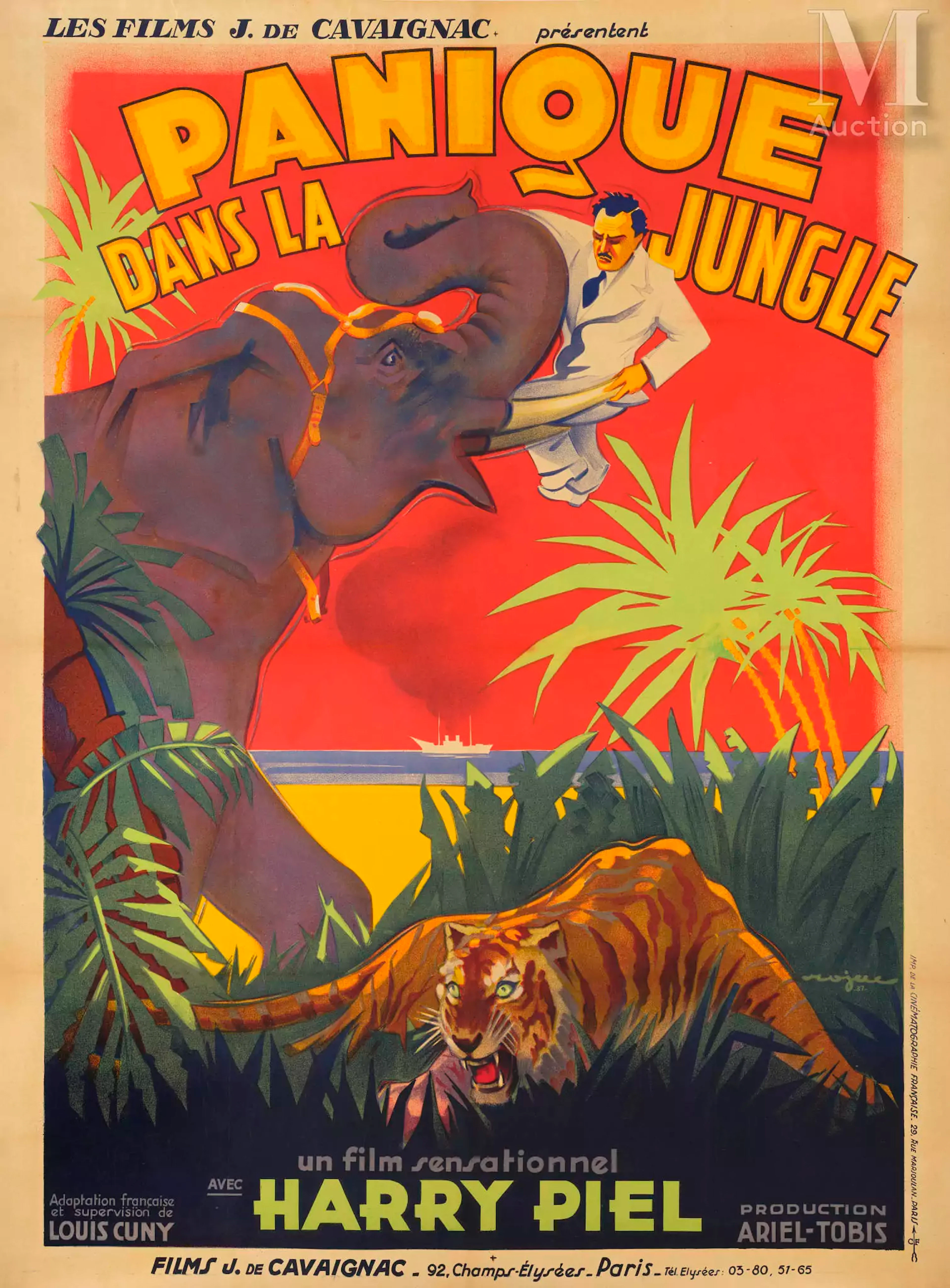 PANIQUE DANS LA JUNGLE (Der Dschungel ruft)