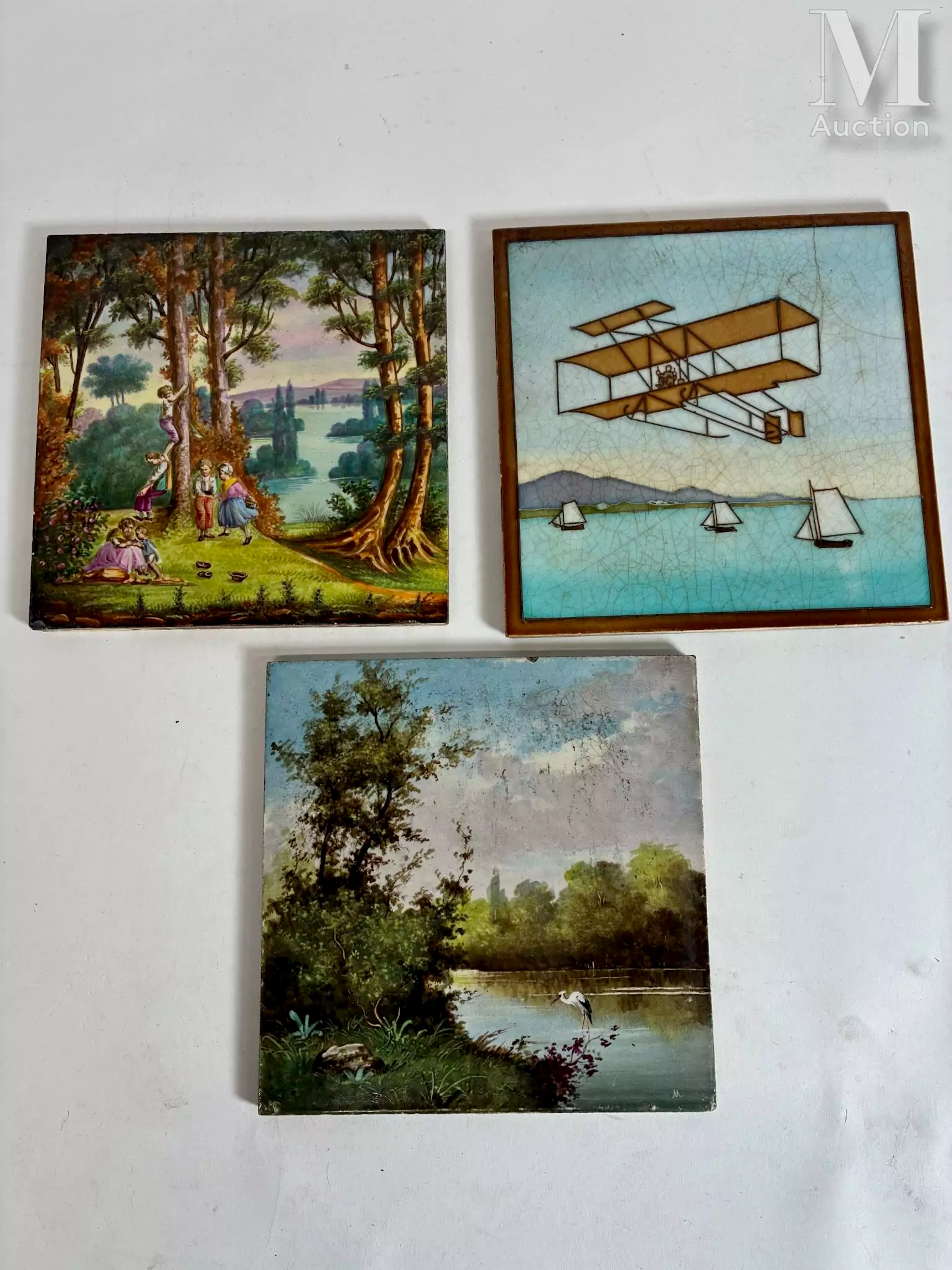 CREIL ET MONTEREAU Trois carreaux