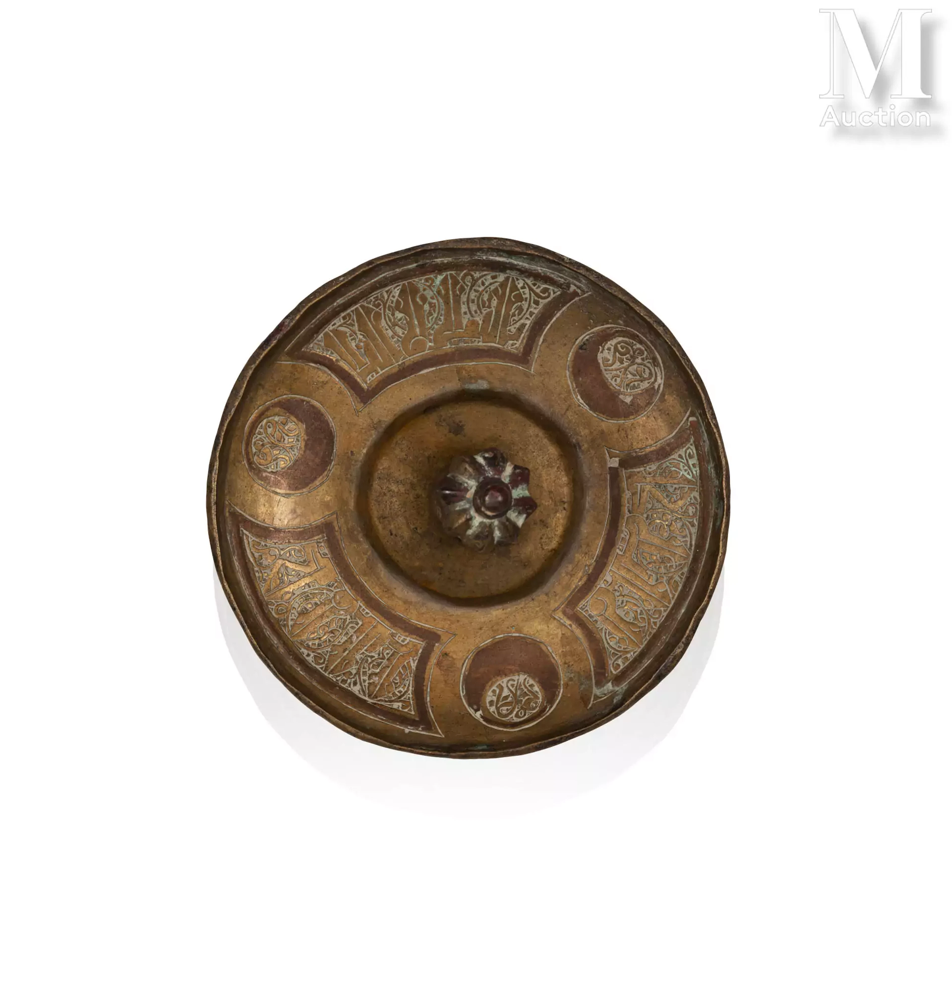 Disque en laiton Iran oriental, époque seldjoukide, XI-XII siècle