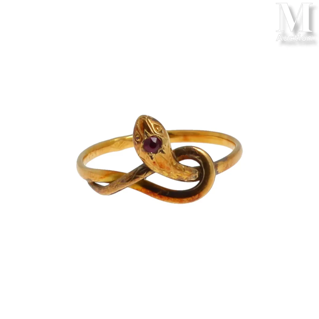 Bague serpent
