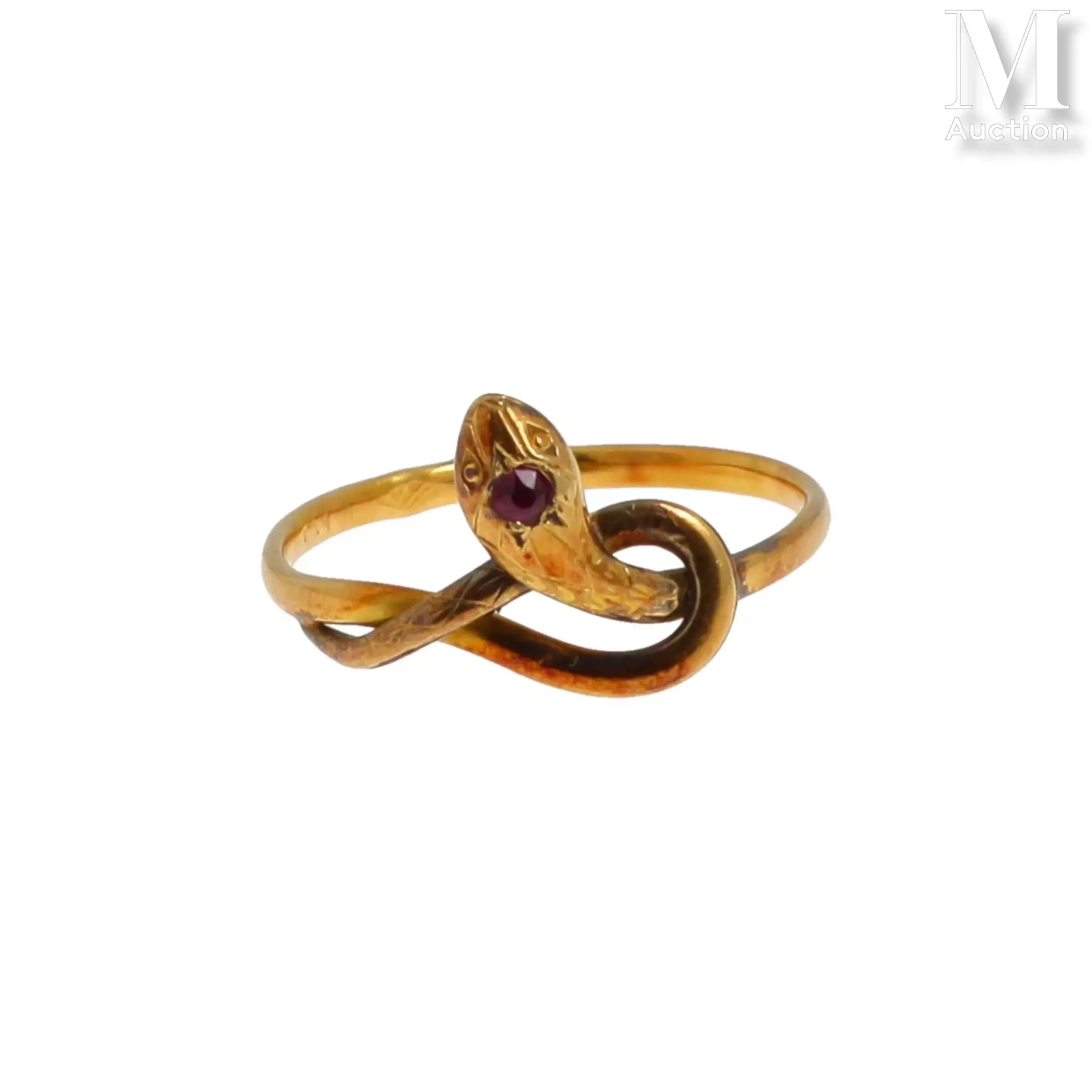 Bague serpent