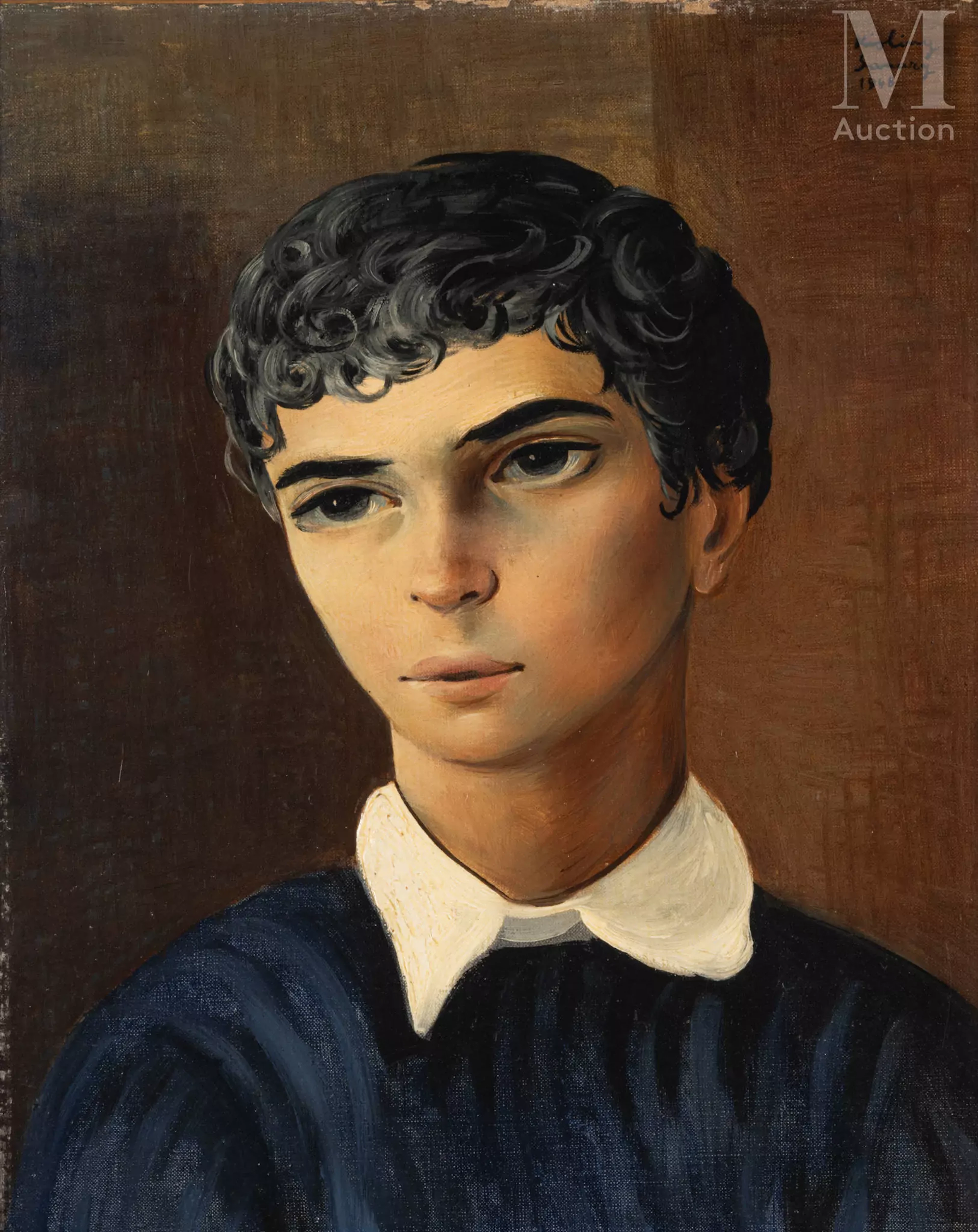 Moïse KISLING (Cracovie 1891 - Sanary sur Mer 1953) Jeune provençal