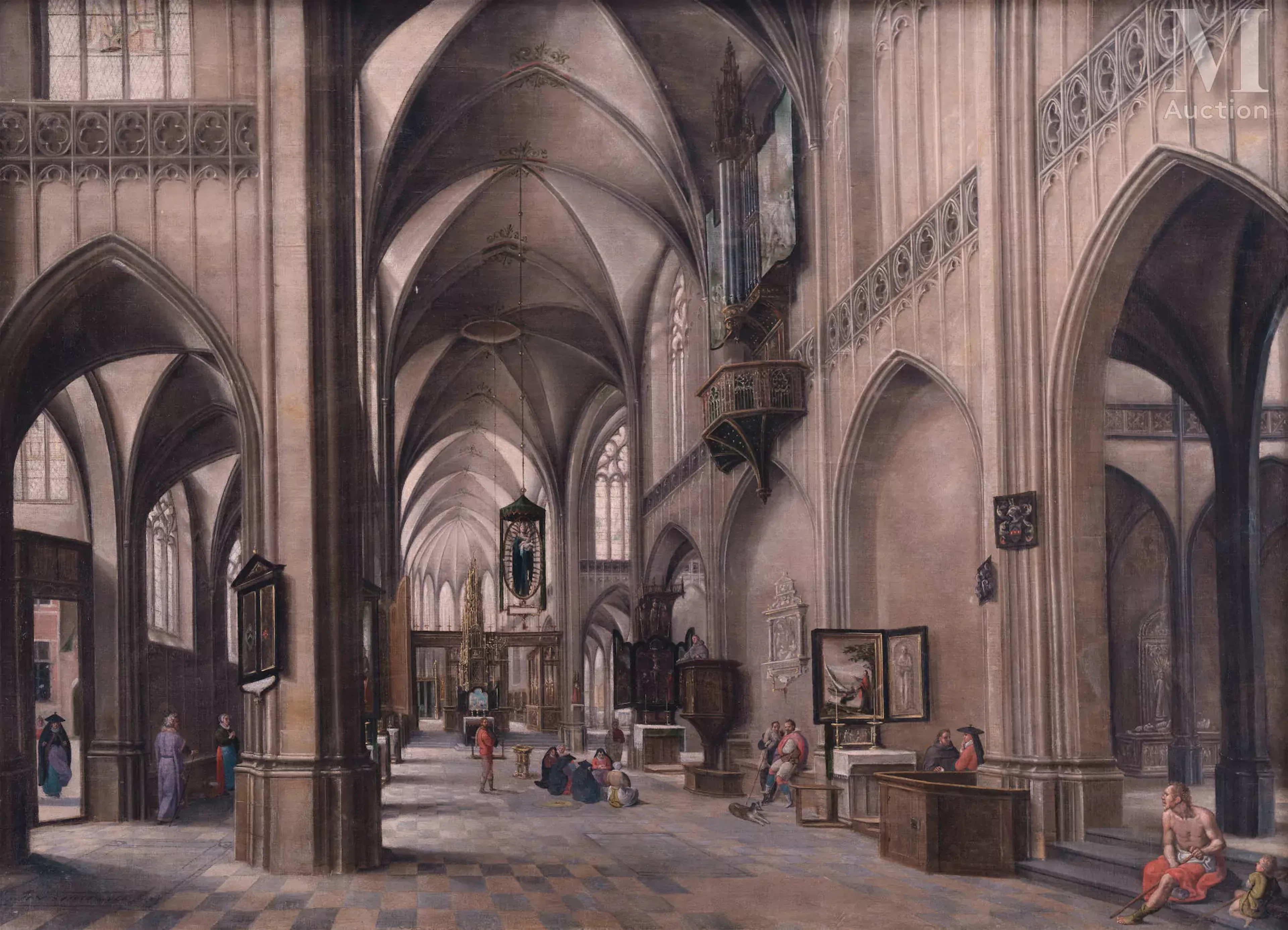 Hendrik van STEENWIJK (Kampen, vers 1550 - Francfort-sur-le-Main