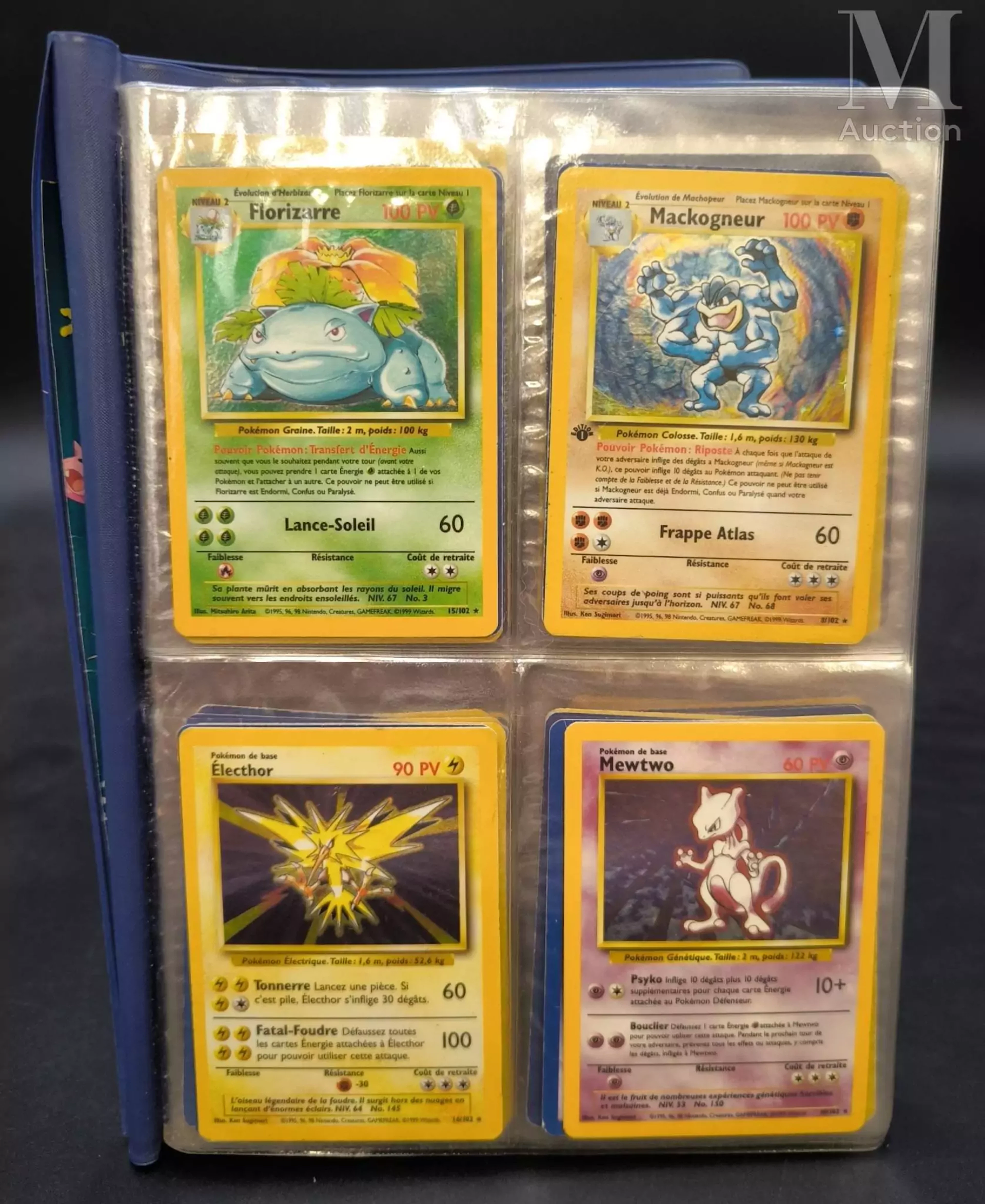 POKEMON Ensemble de 95 cartes du Bloc de base en français :
