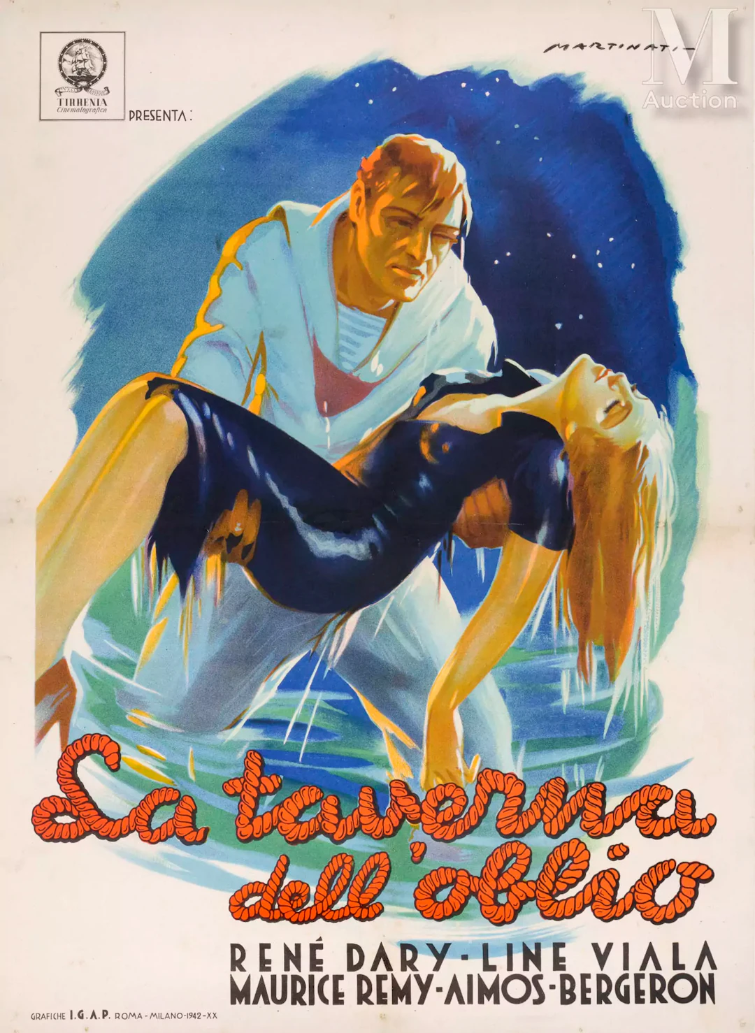 LE CAFÉ DU PORT (La Taverna dell'Oblio) Deux affiches