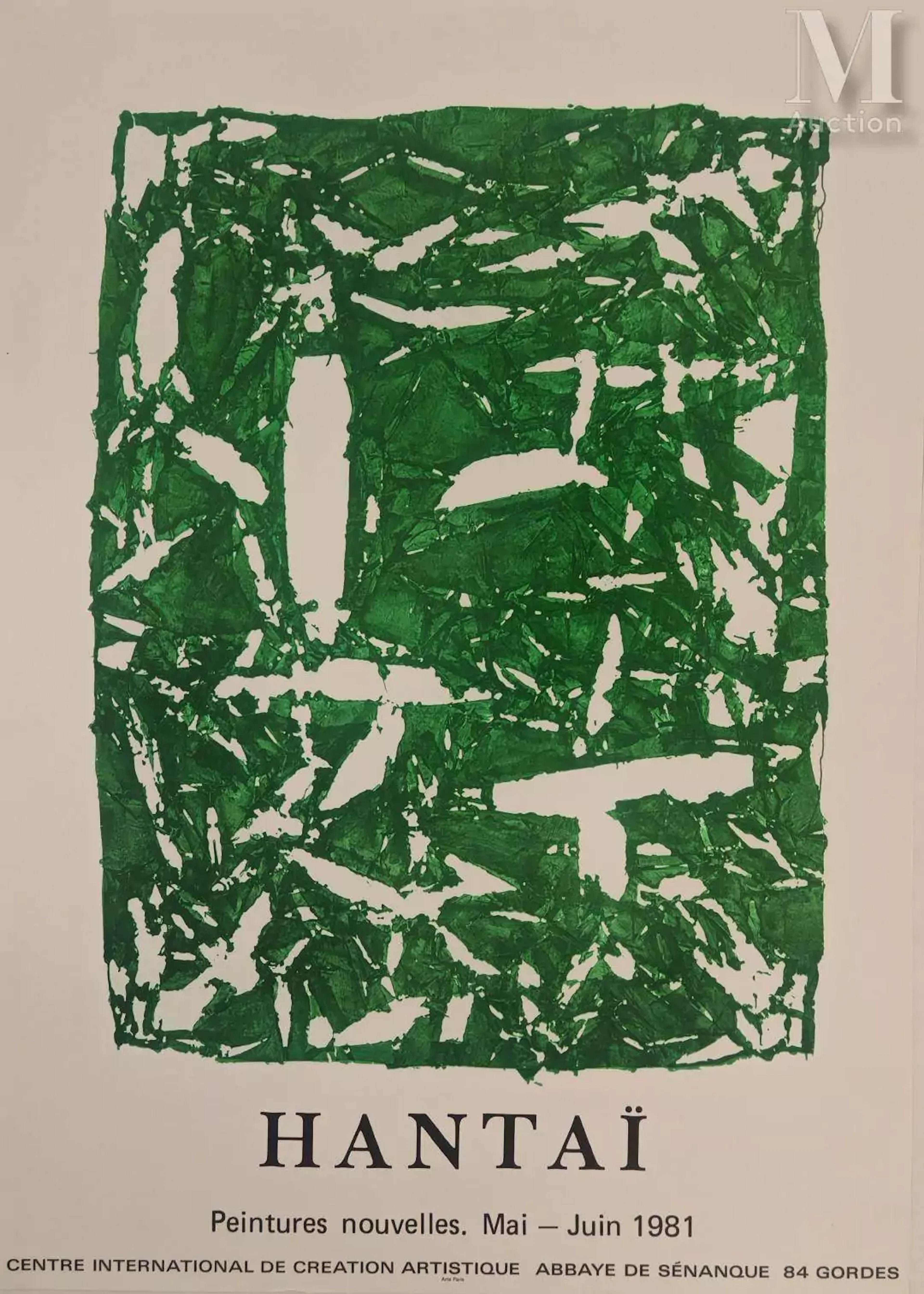 Simon HANTAÏ (1922-2008) Affiche, 1981