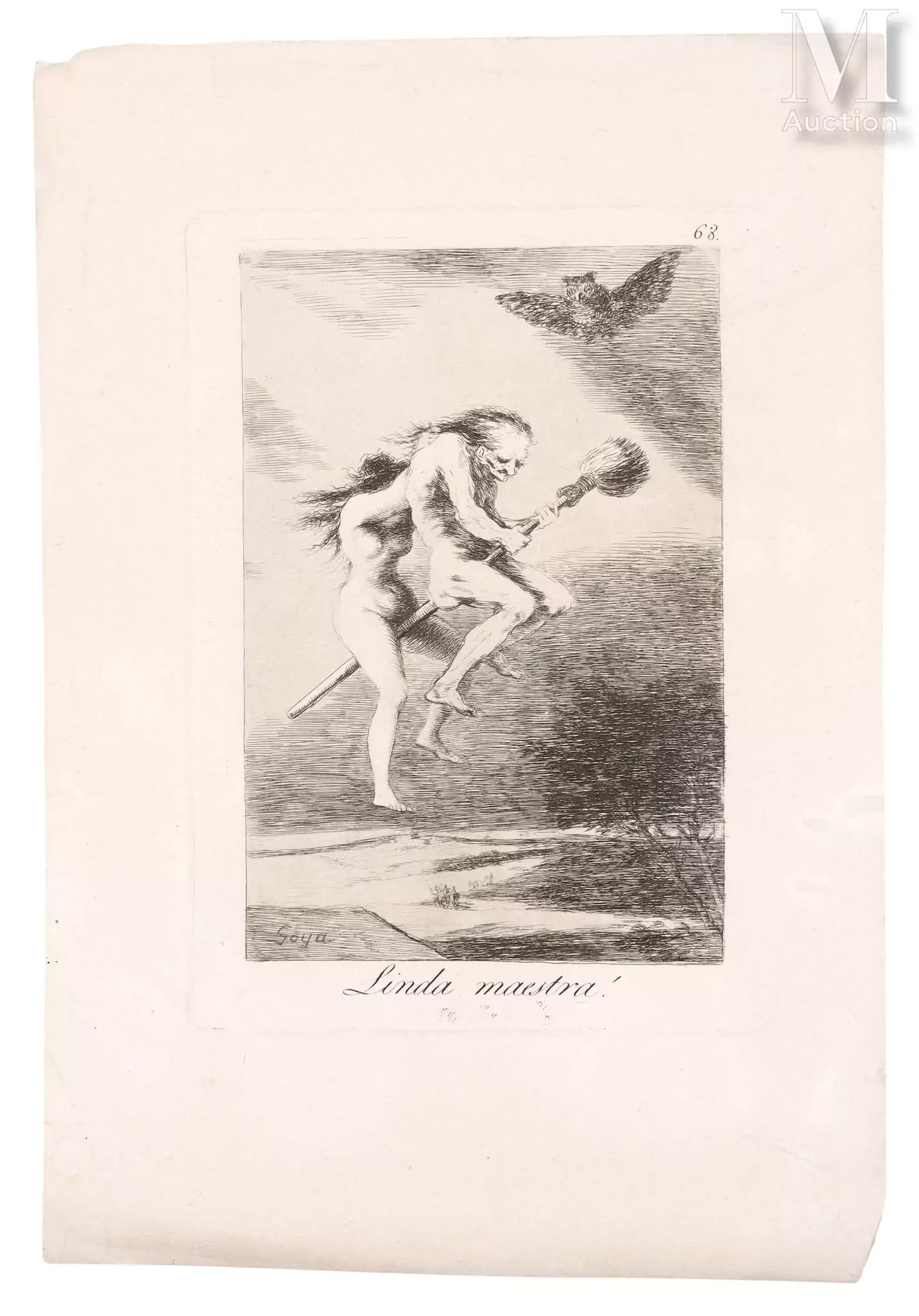 Francisco DE GOYA Bien tirada esta