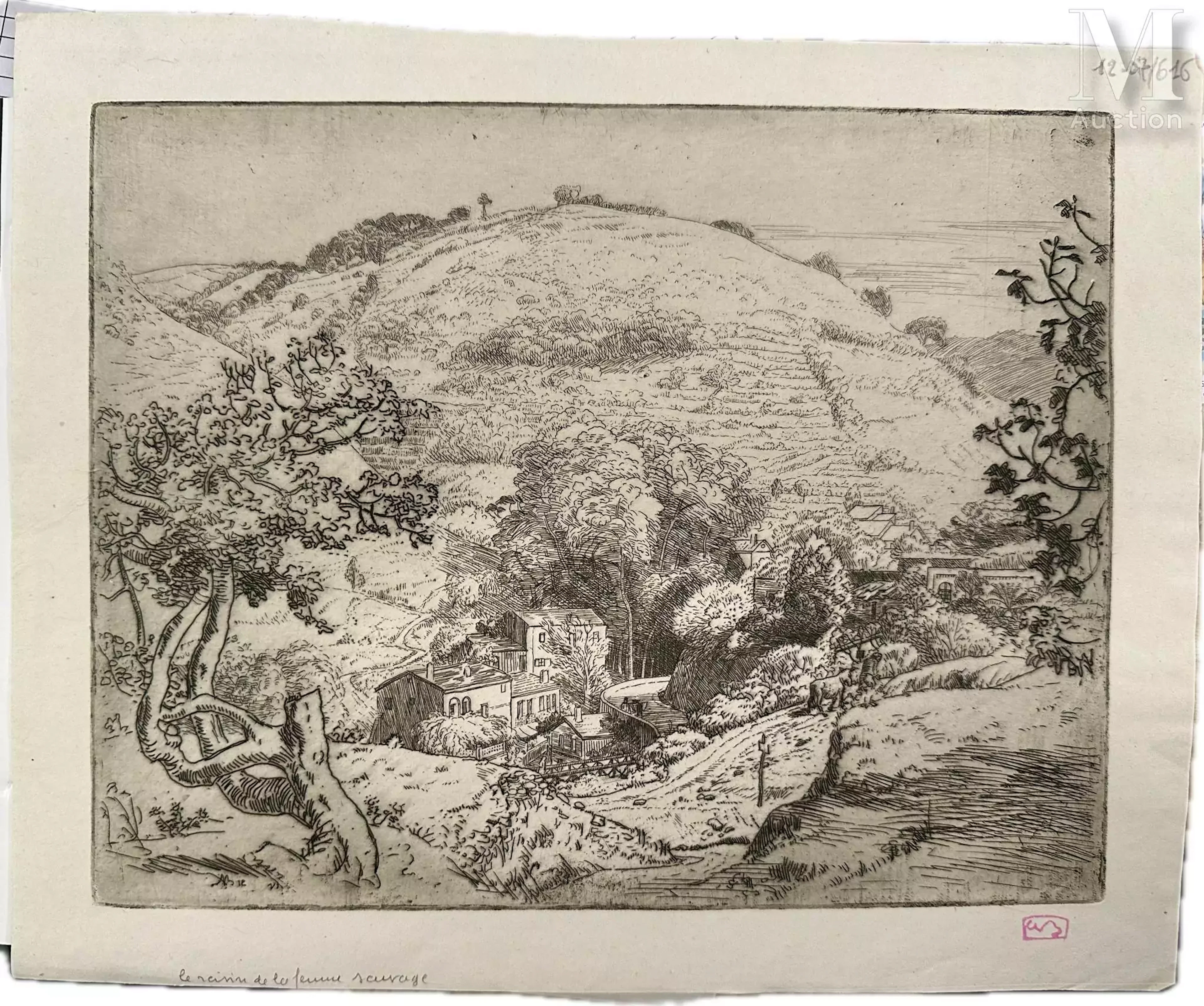 Adolphe Marie BEAUFRERE (Quimperle 1876 - Lamor Plage 1960) Paysages