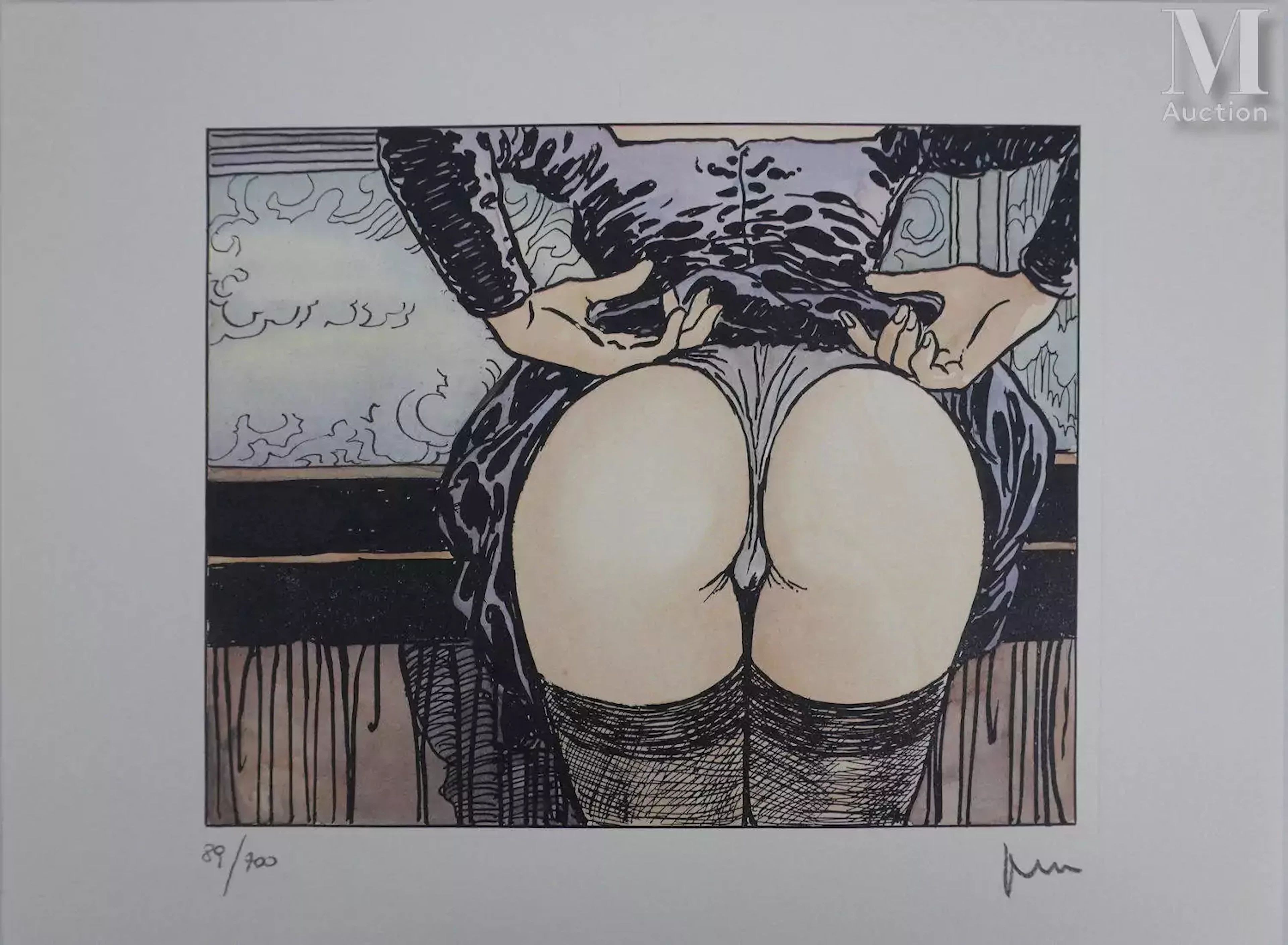 MANARA Milo Le déclic, Jeu de jupons, 1992