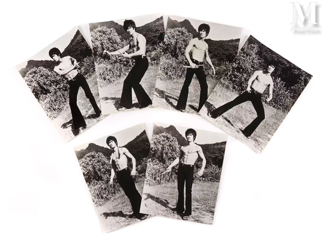 Bruce LEE et le nunchaku
