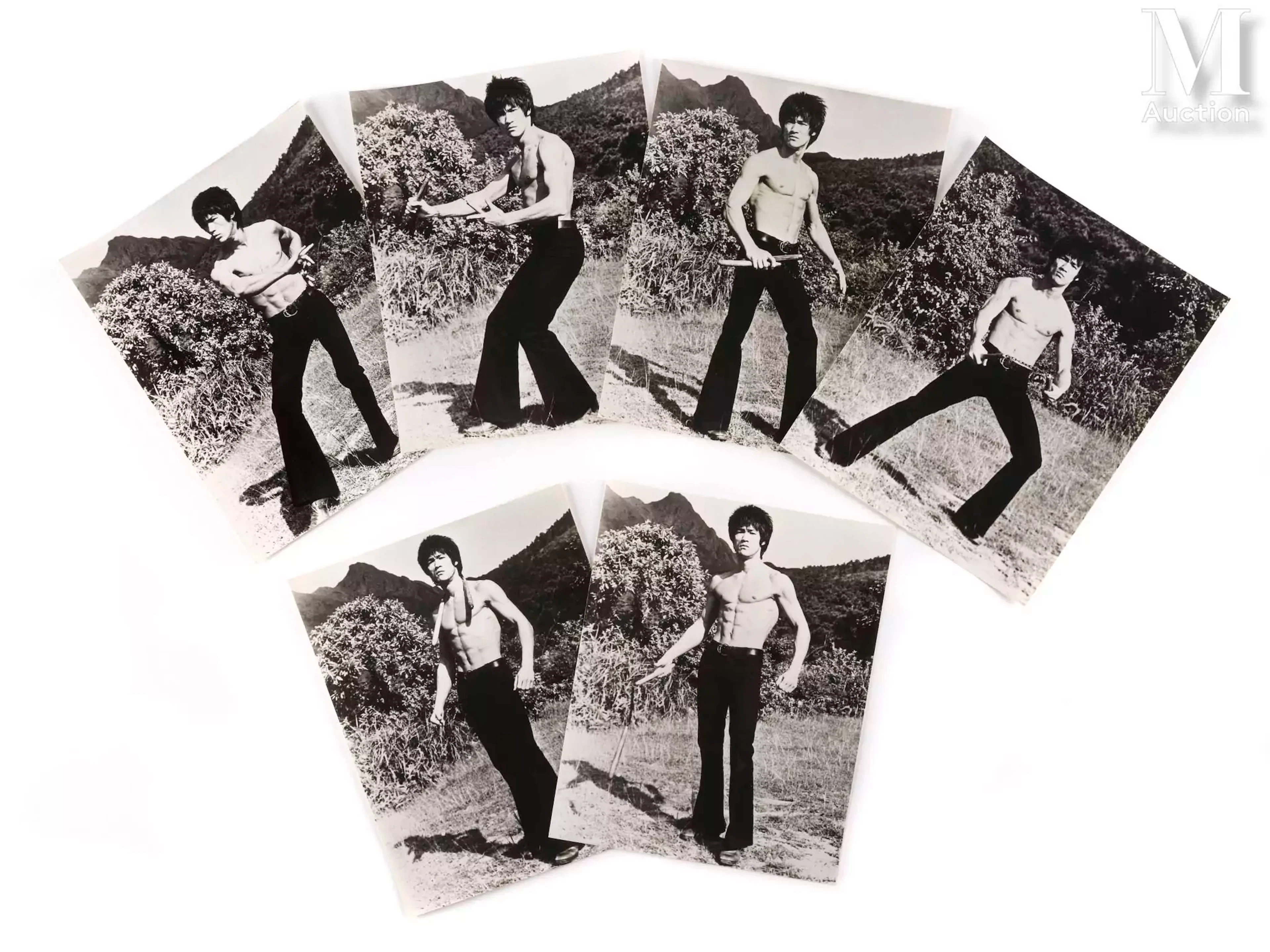 Bruce LEE et le nunchaku