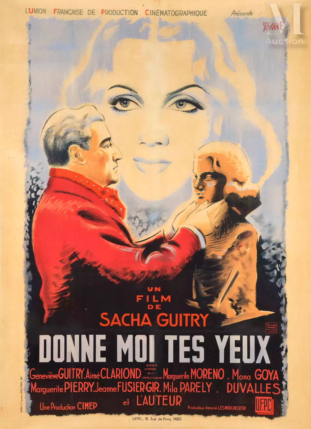 Sacha GUITRY Trois affiches
