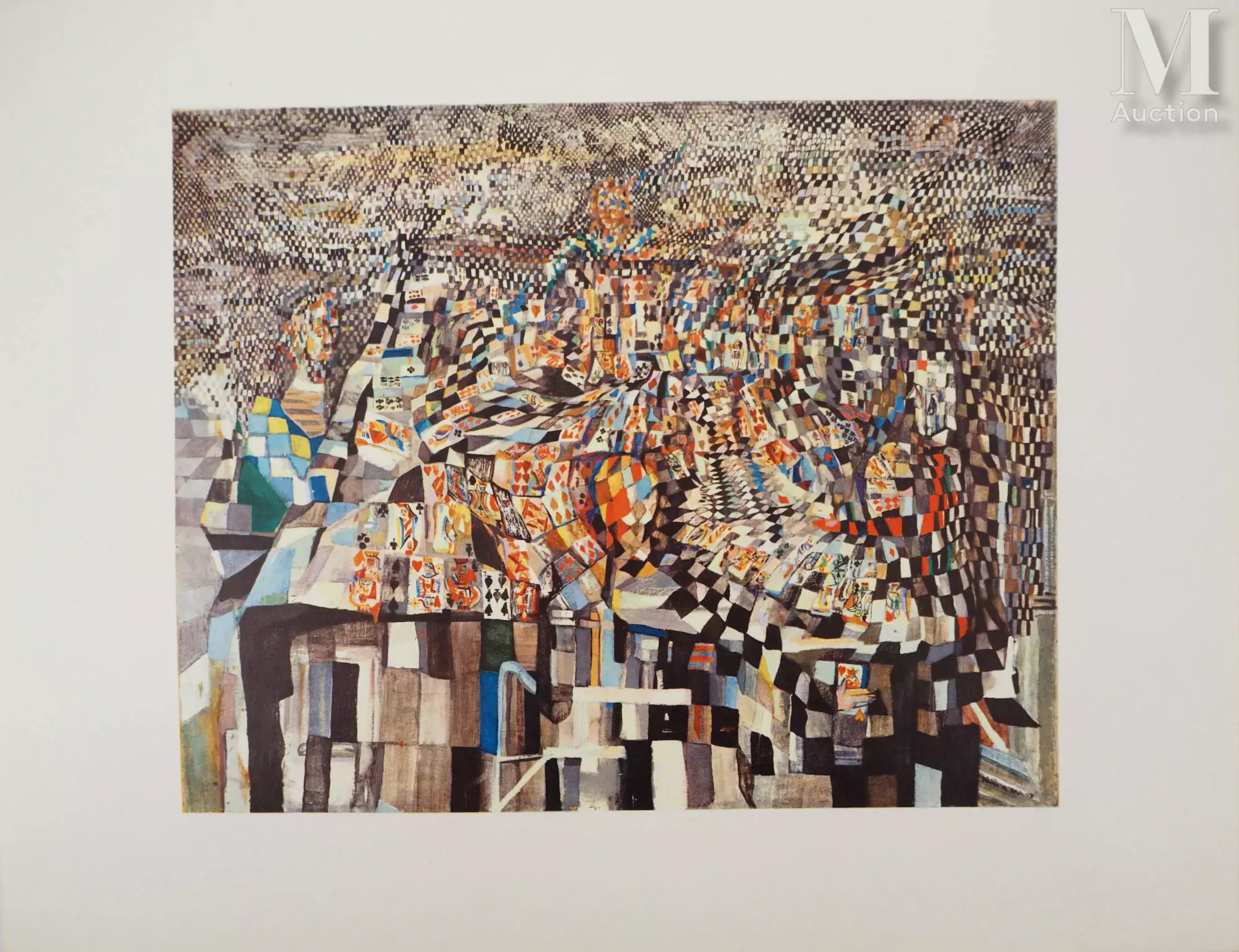 VIEIRA DA SILVA Maria Helena Les joueurs de cartes, 1960