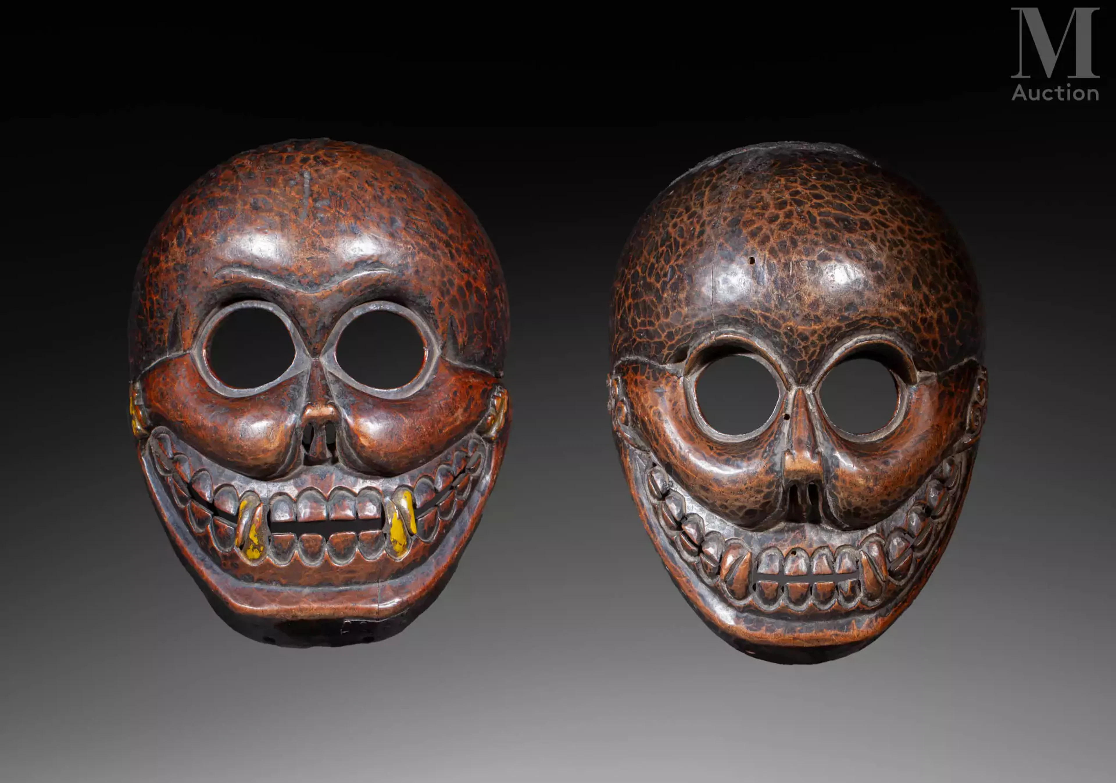 Paire de masques Kiengpa