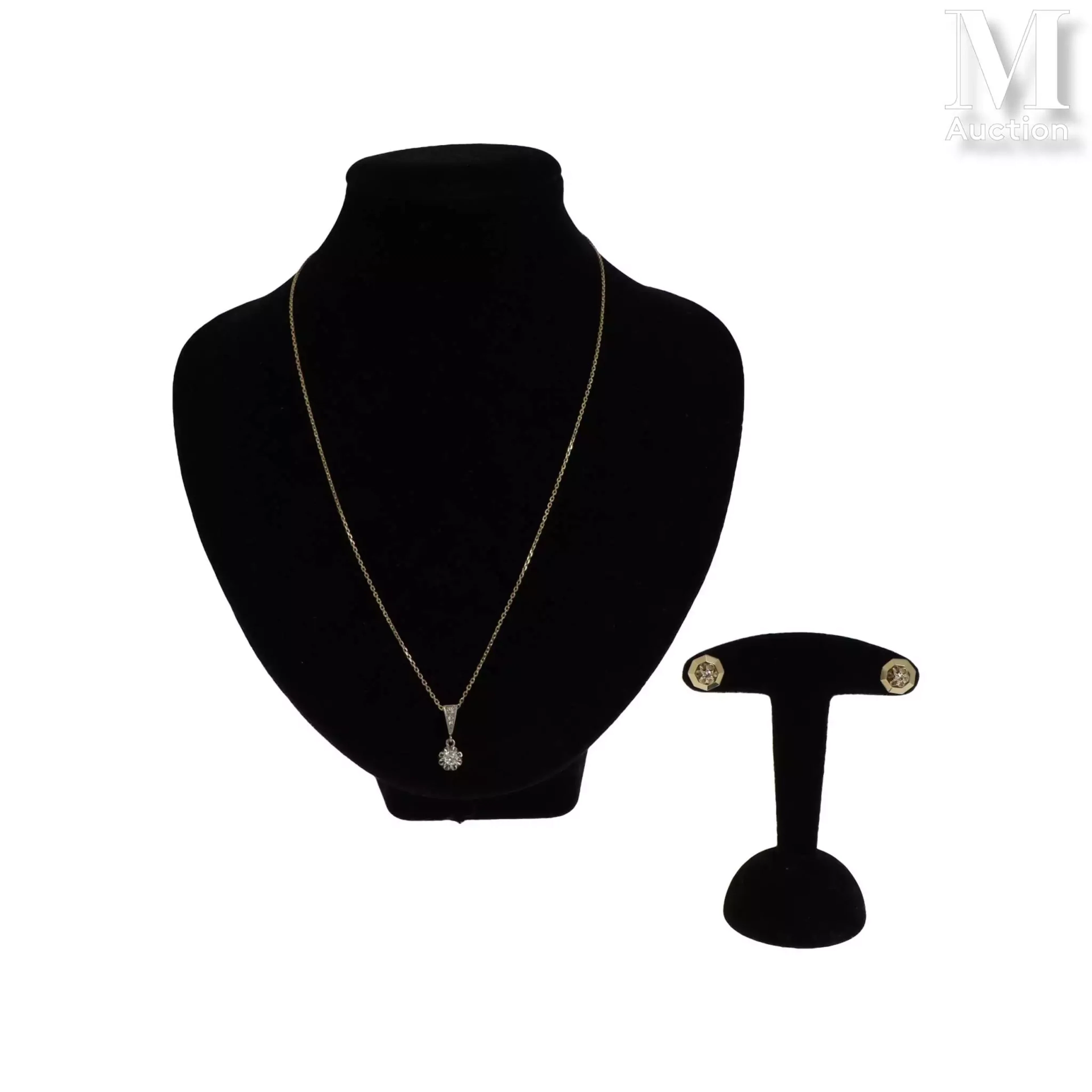 Demi parure diamants